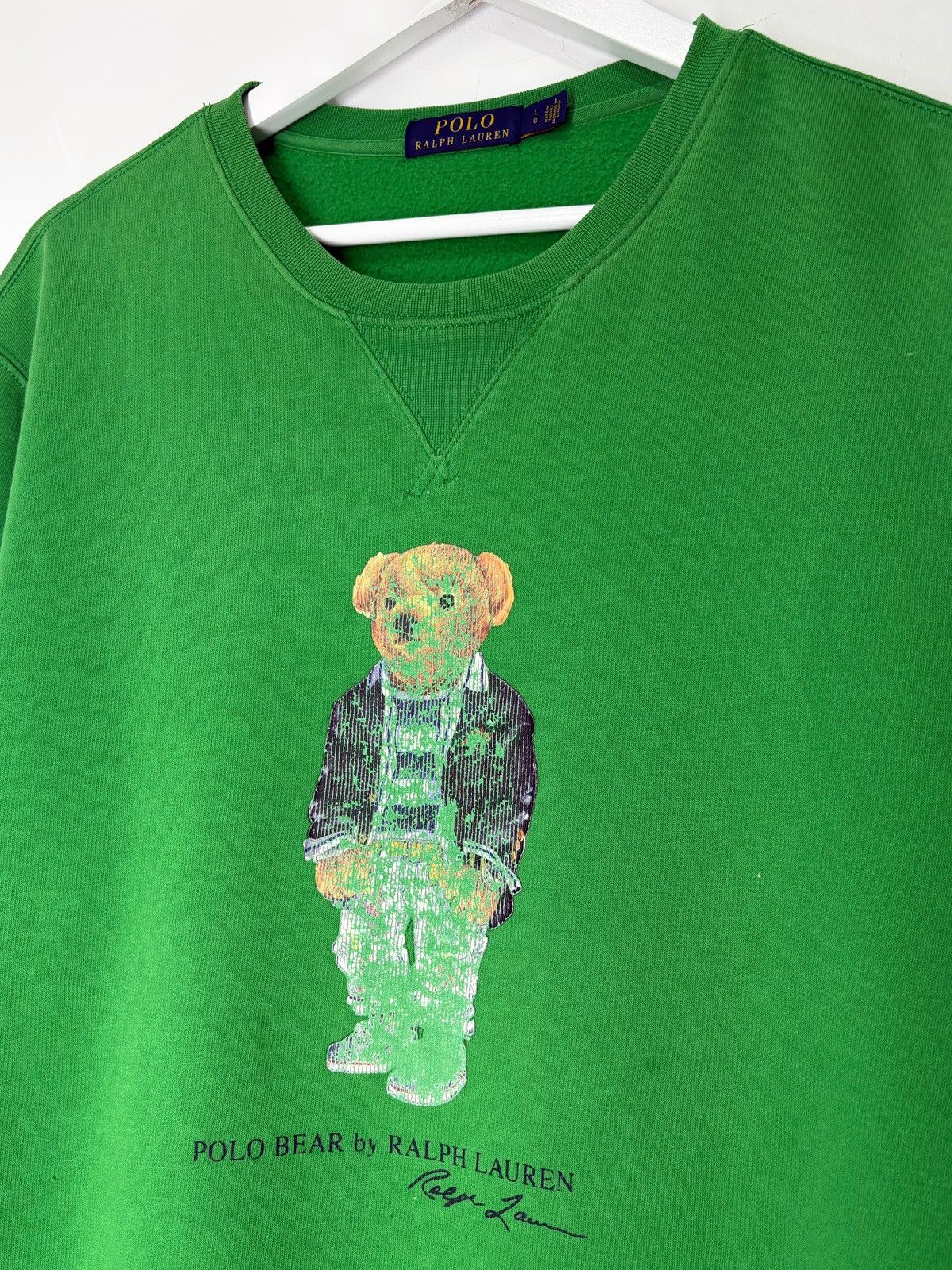 Polo Ralph Lauren Polo Bear by Ralph Lauren Sweatshirt Size US L / EU 52-54 / 3 - 3 Thumbnail