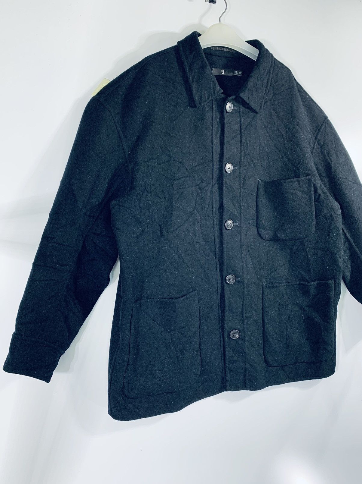 Jil Sander × Uniqlo Jil Sander x Uniqlo Multi Pocket Jacket Cashmere & Wool Size US XL / EU 56 / 4 - 2 Thumbnail