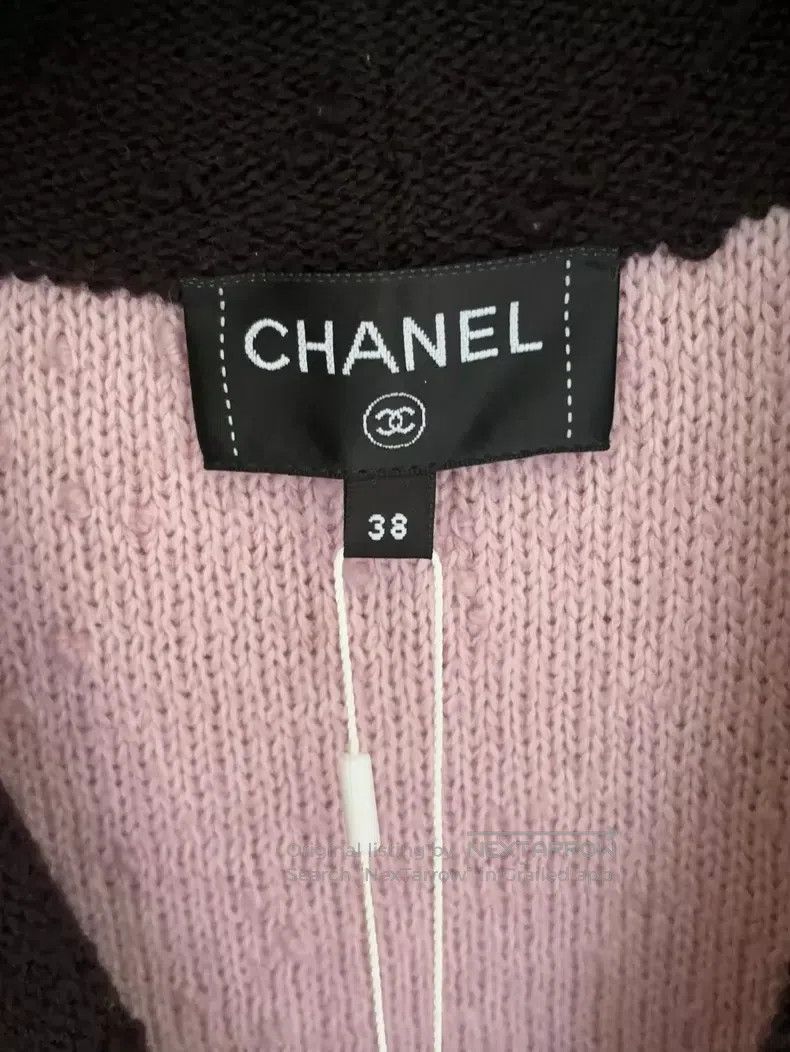 Chanel Chanel 24k pink and black colour block coat Size XS / US 0-2 / IT 36-38 - 4 Thumbnail