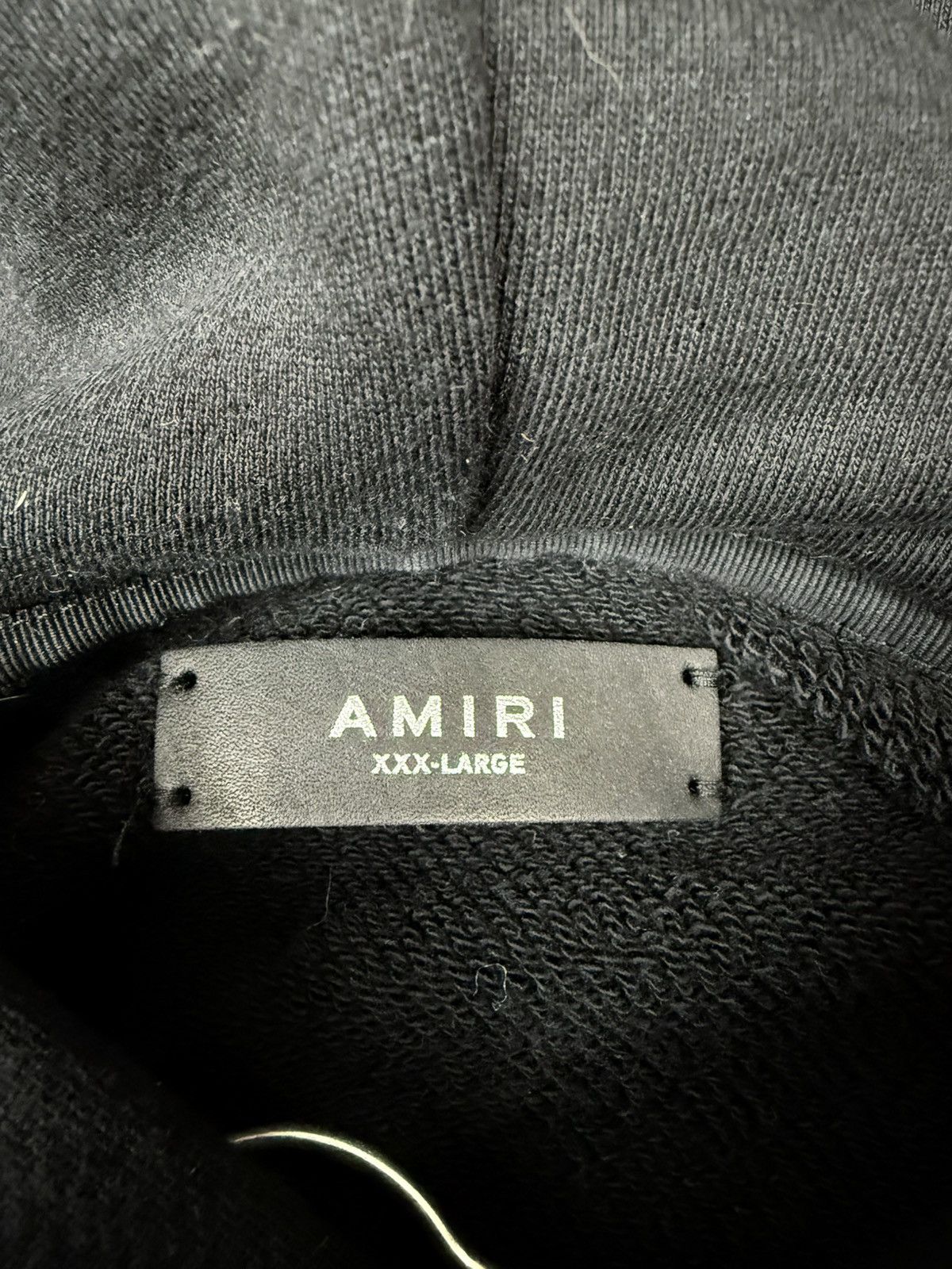 Amiri AUTHENTIC AMIRI x Zig Zag Cotton Black Hoodie Men XXX Large Size US XXL / EU 58 / 5 - 13 Thumbnail