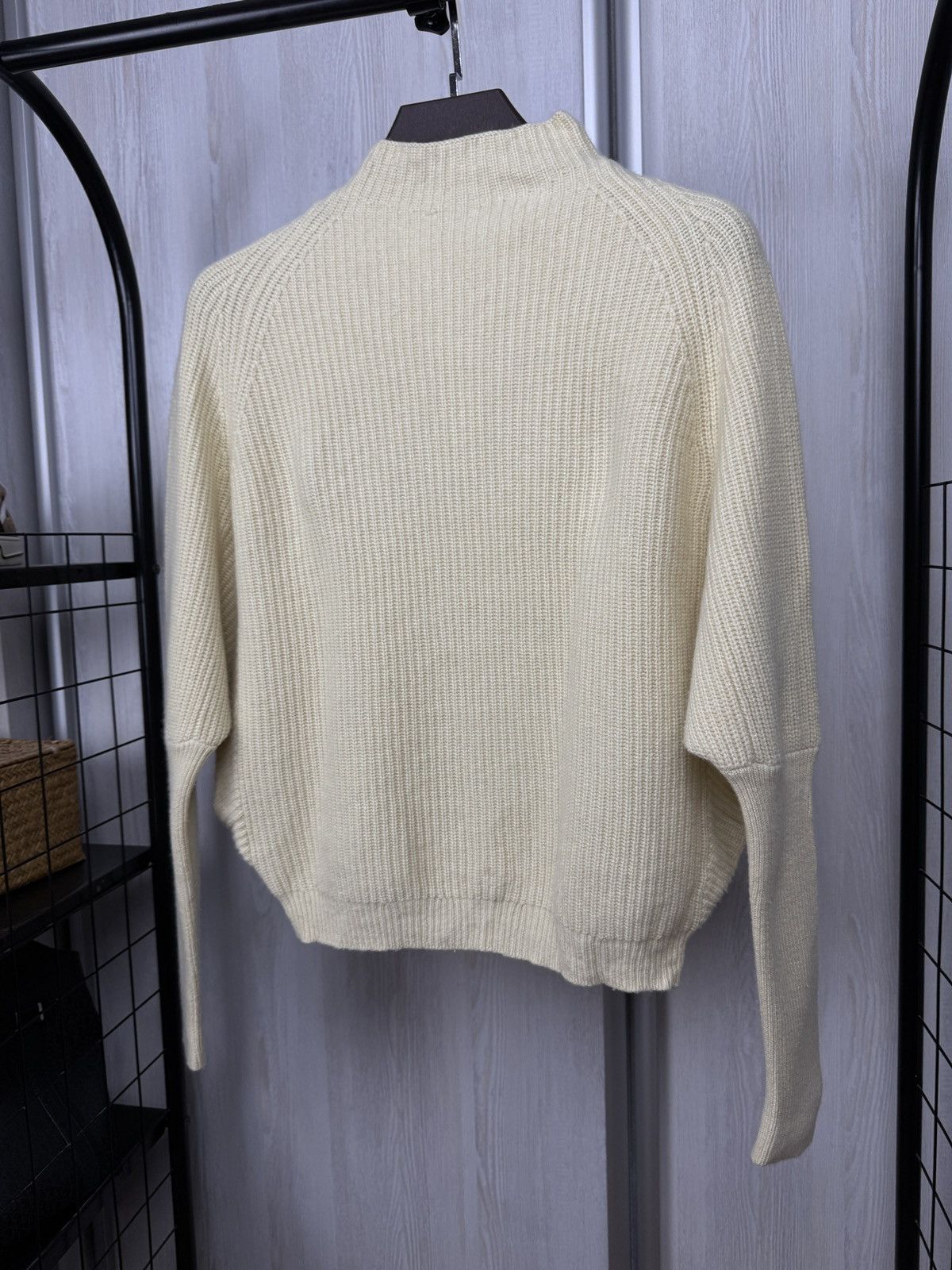 Peserico Peserico Avant Garde Oversized wool cashmere silk sweater Size XS / US 0-2 / IT 36-38 - 5 Thumbnail