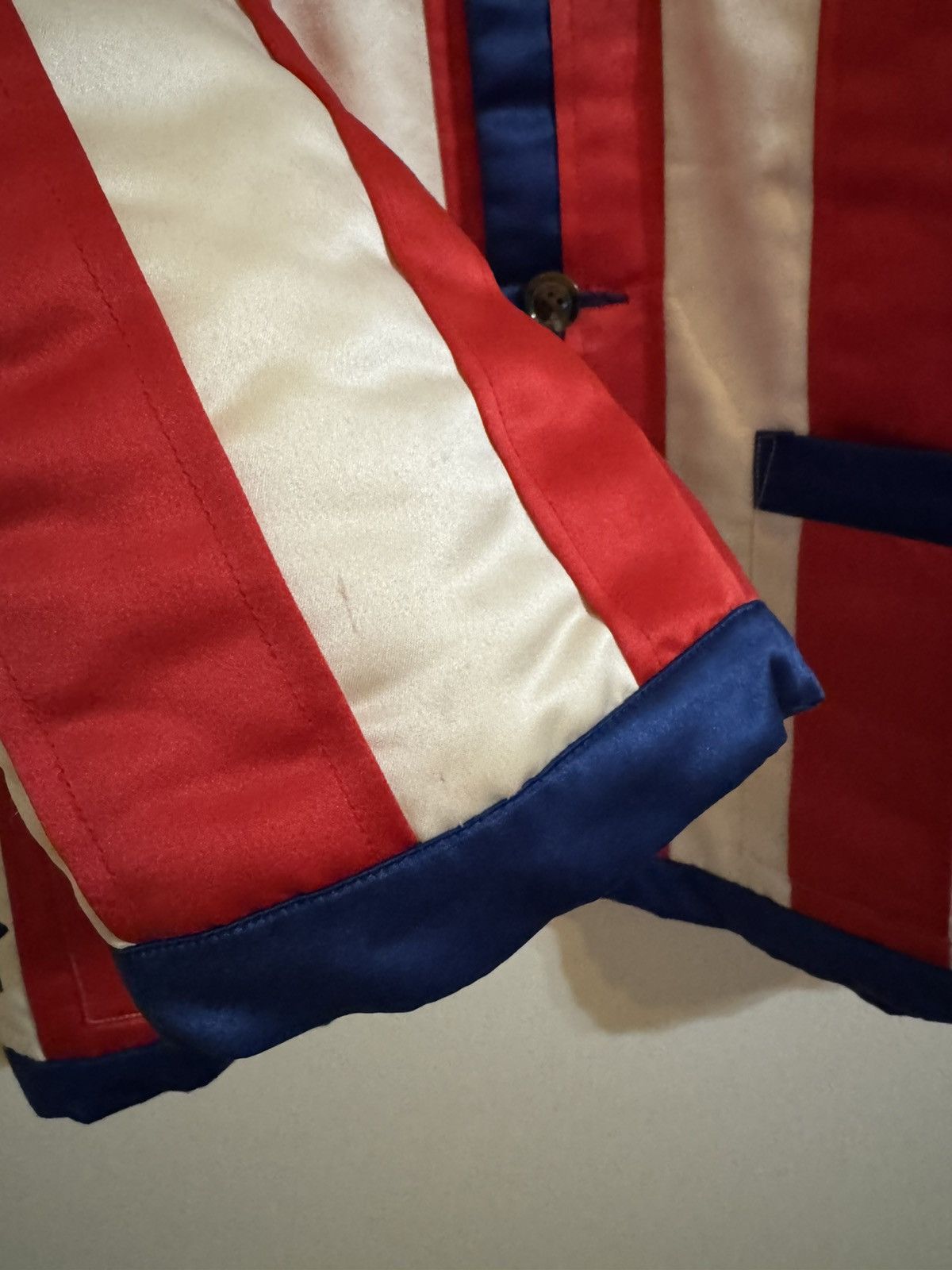 Bode Bode American Flag Jacket Red White Blue Stars Striped L XL Size US L / EU 52-54 / 3 - 8 Thumbnail