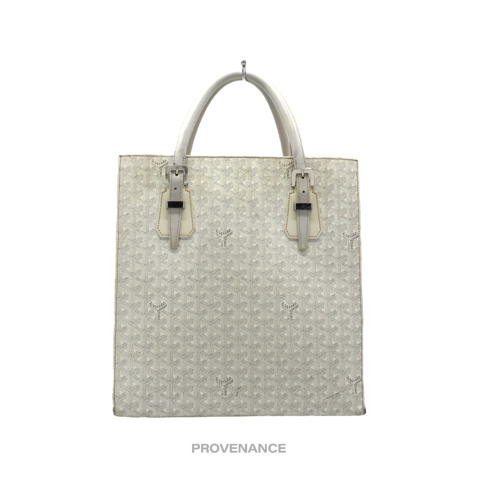 Goyard Comores Tote Bag - White Goyardine, Women's