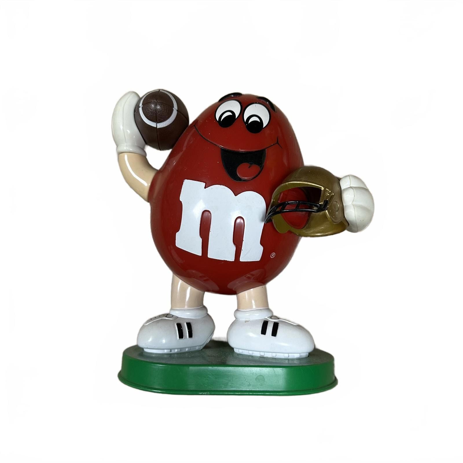 Other Vintage 1995 M&M Football & Gold Helmet Red Candy Dispenser Size ONE SIZE - 1 Thumbnail