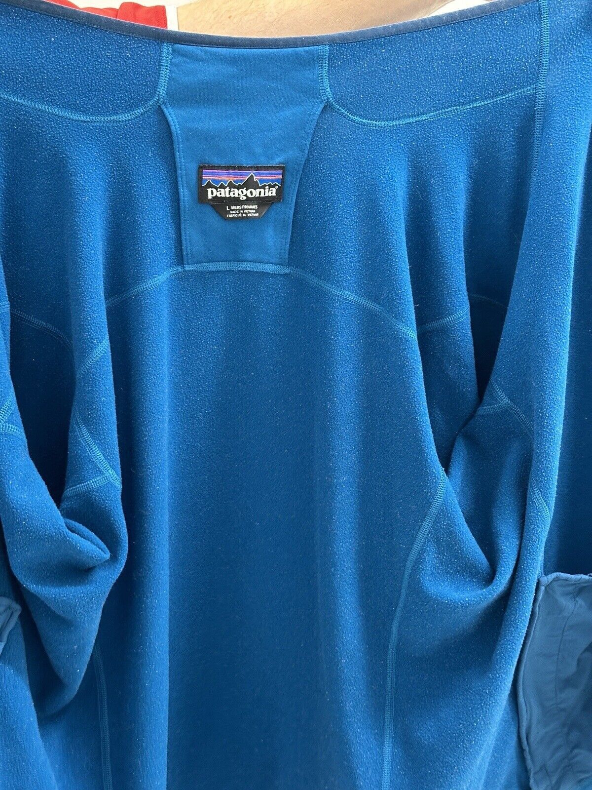 Patagonia Patagonia Worn Wear Mens Track Jacket Hiking Fleece Polartec Size US L / EU 52-54 / 3 - 9 Thumbnail