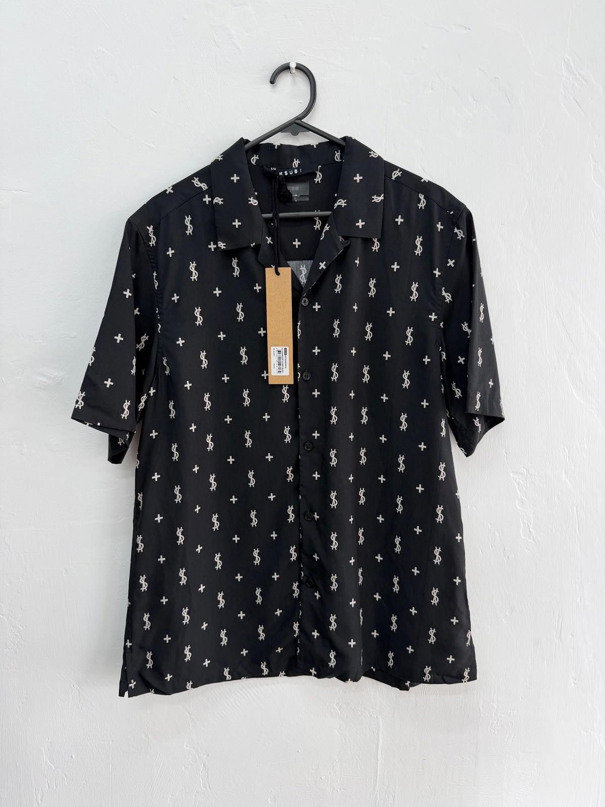 Ksubi new ksubi medium m short sleeve resort shirt allstar black Size US M / EU 48-50 / 2 - 2 Thumbnail