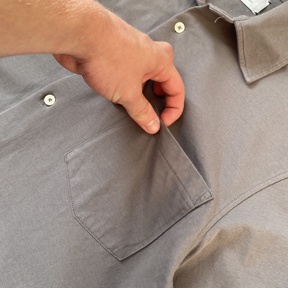 Mr P. Luxury Mr P. Basic Designer Button Up streetwear overshirt Size US S / EU 44-46 / 1 - 6 Thumbnail