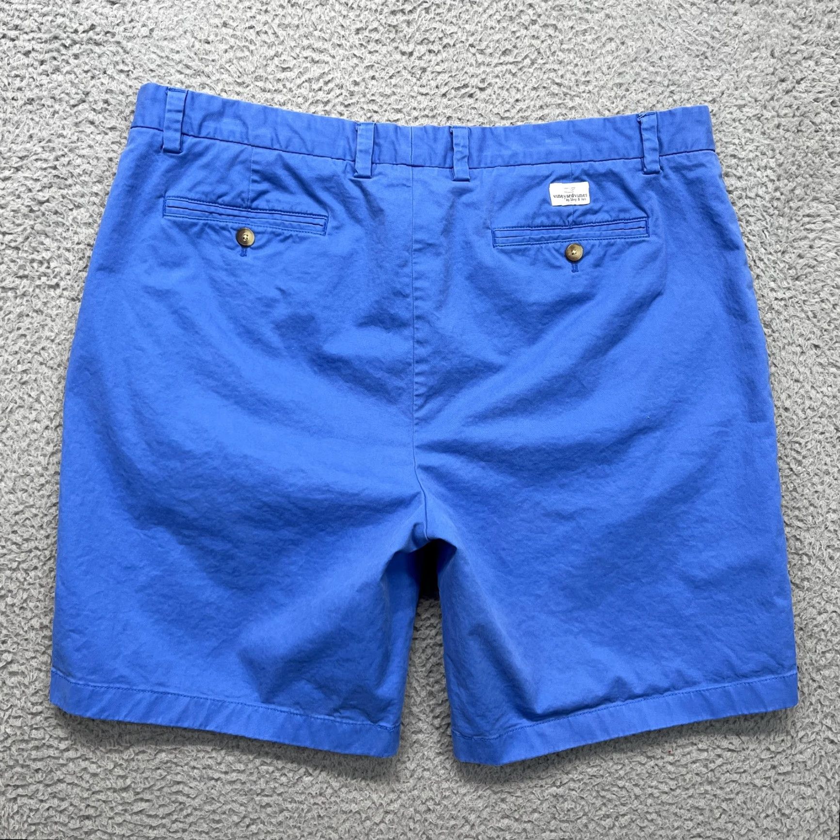 Vineyard Vines VINTAGE? No. Vineyard Vines Breaker Shorts Mens 40 Blue Stretch Chino Golf Casual Summer Mens Size US 40 / EU 56 - 4 Thumbnail