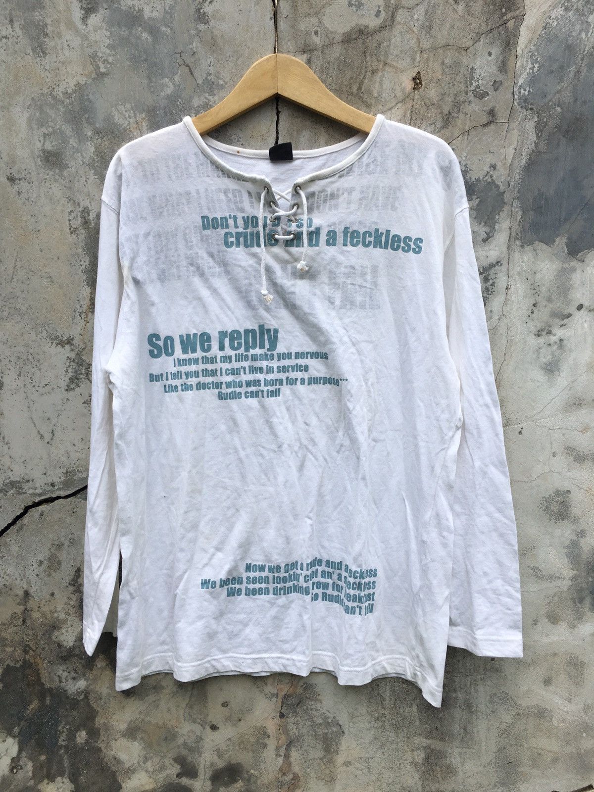 トップス lgb long t-shirt トップス lgb long t-shirt L.G.B. Cotton Long Sleeve T-shirt