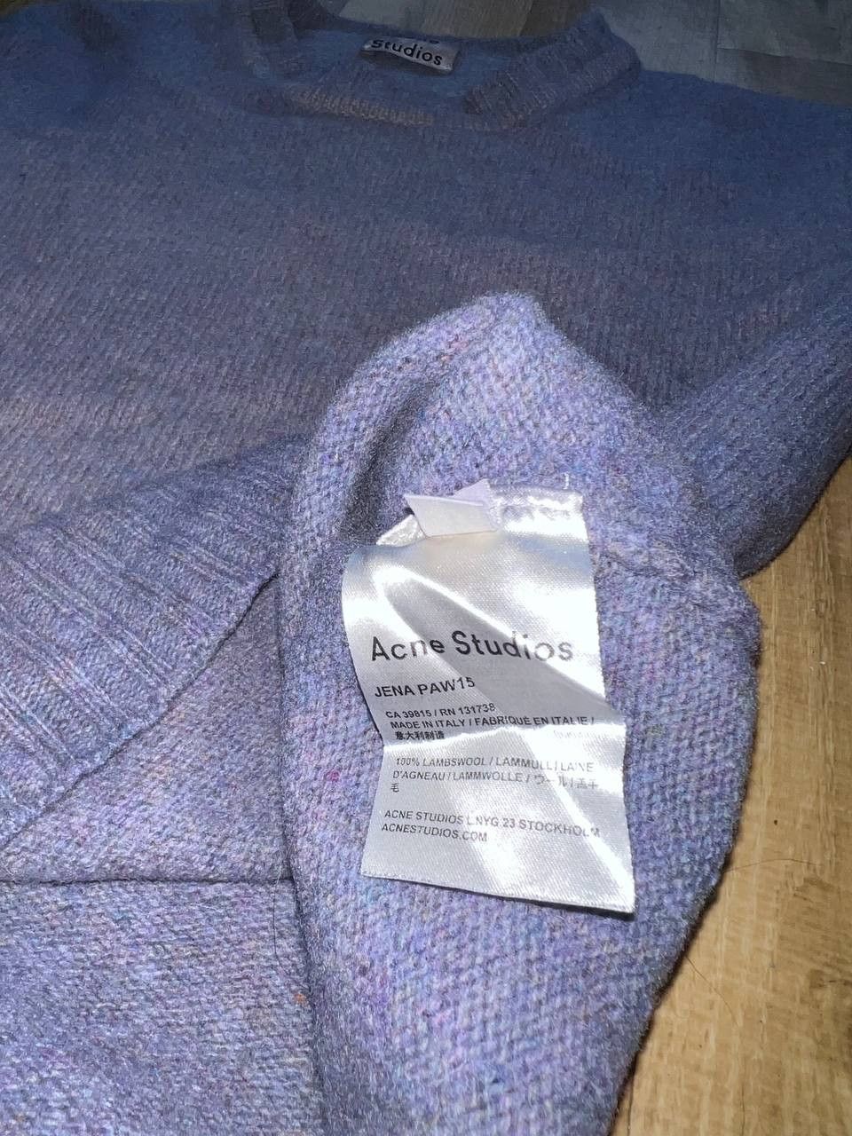 Acne Studios Acne Studios Wool Cashmere Knit Orange Luxury Casual Rare Size US S / EU 44-46 / 1 - 4 Thumbnail
