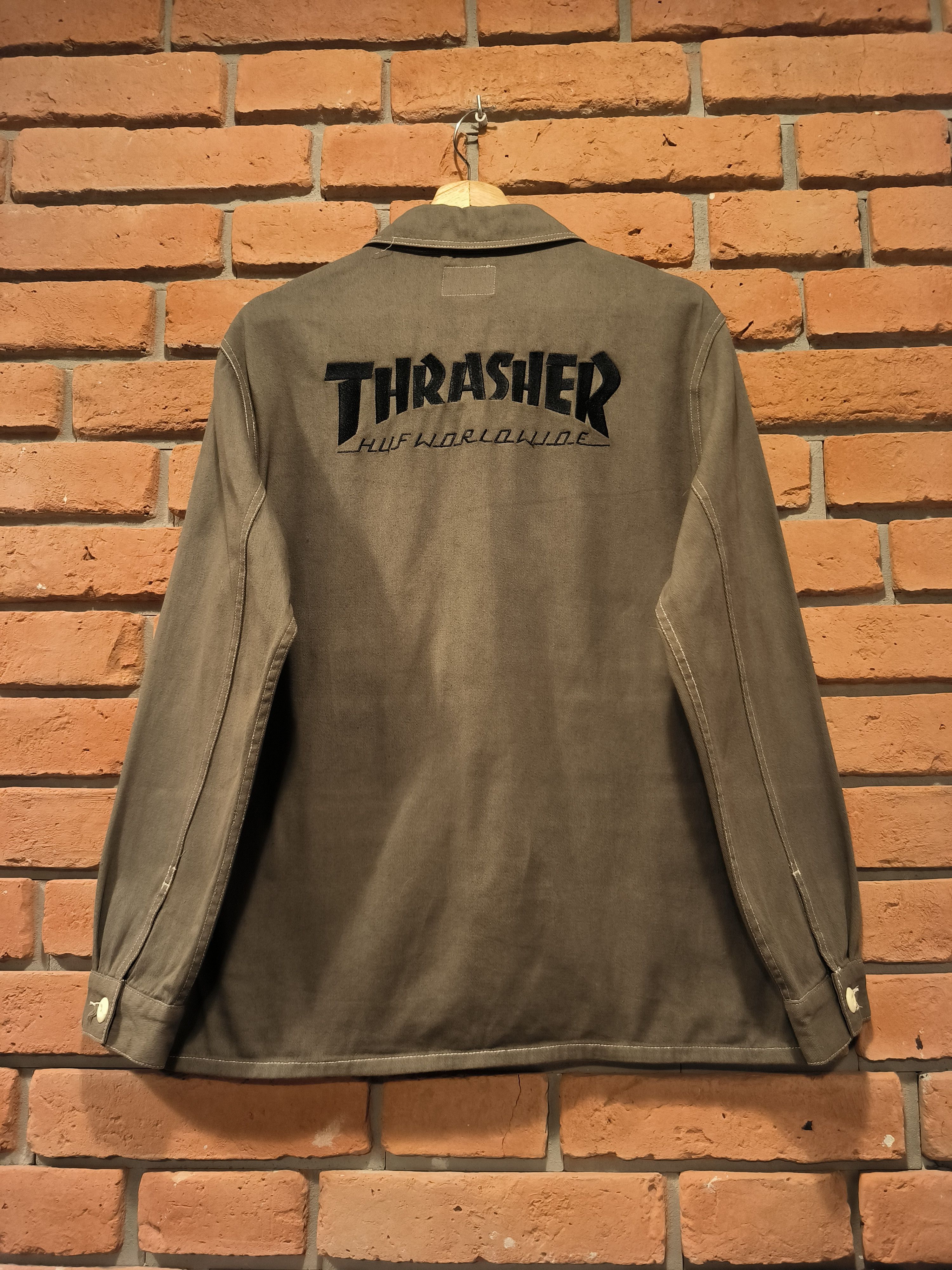Huf X Thrasher Jacket | Grailed