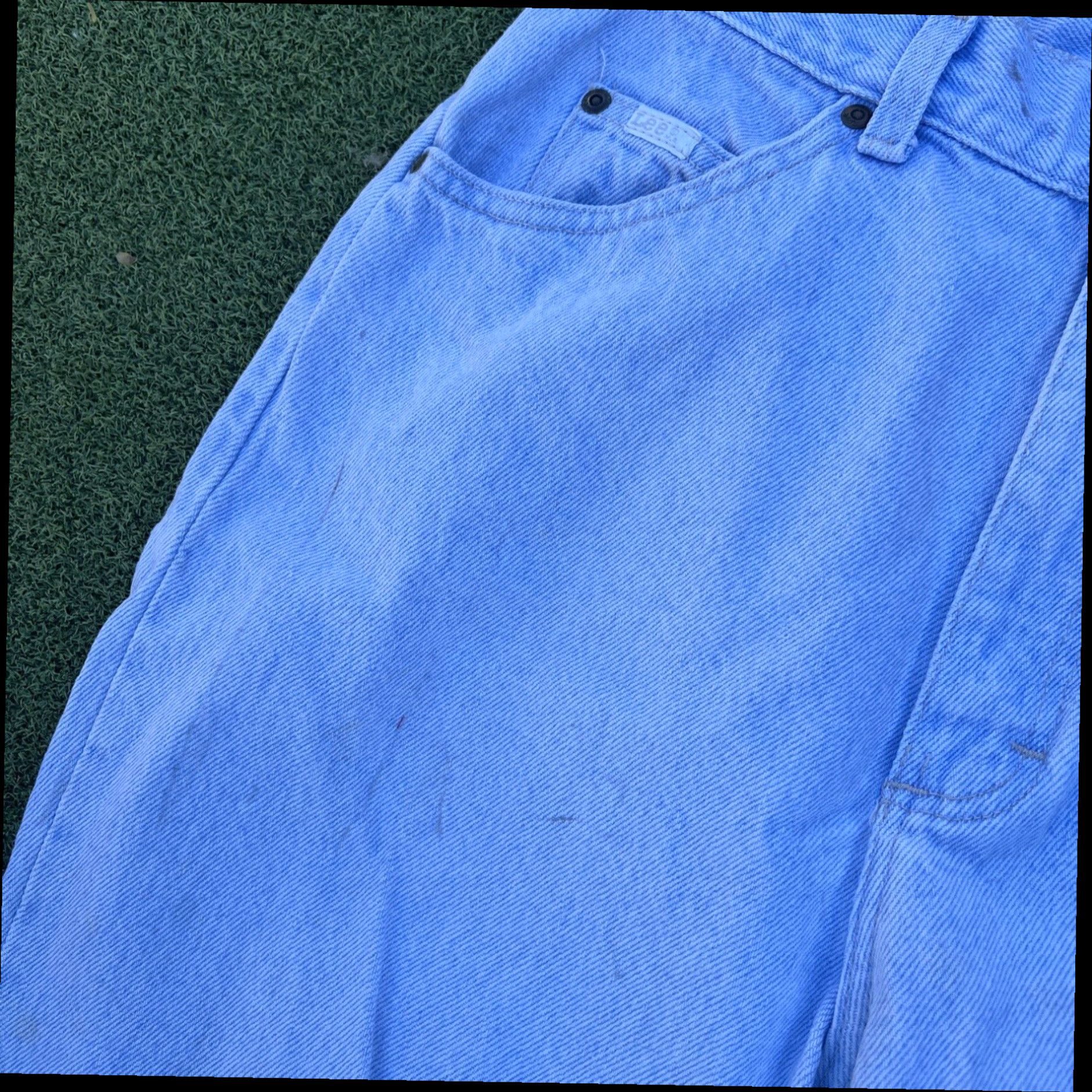 Lee Vintage 80s Women’s Lee Riders High Rise Straight Leg Jeans Mid Wash USA Made 10 Size 32" / US 10 / IT 46 - 7 Thumbnail