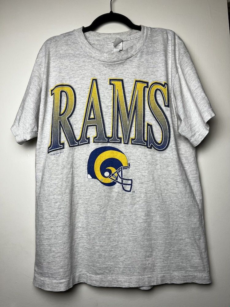 Vintage Vintage 1995's St. Louis Rams NFLP Graphic T-Shirt Size US L / EU 52-54 / 3 - 2 Thumbnail