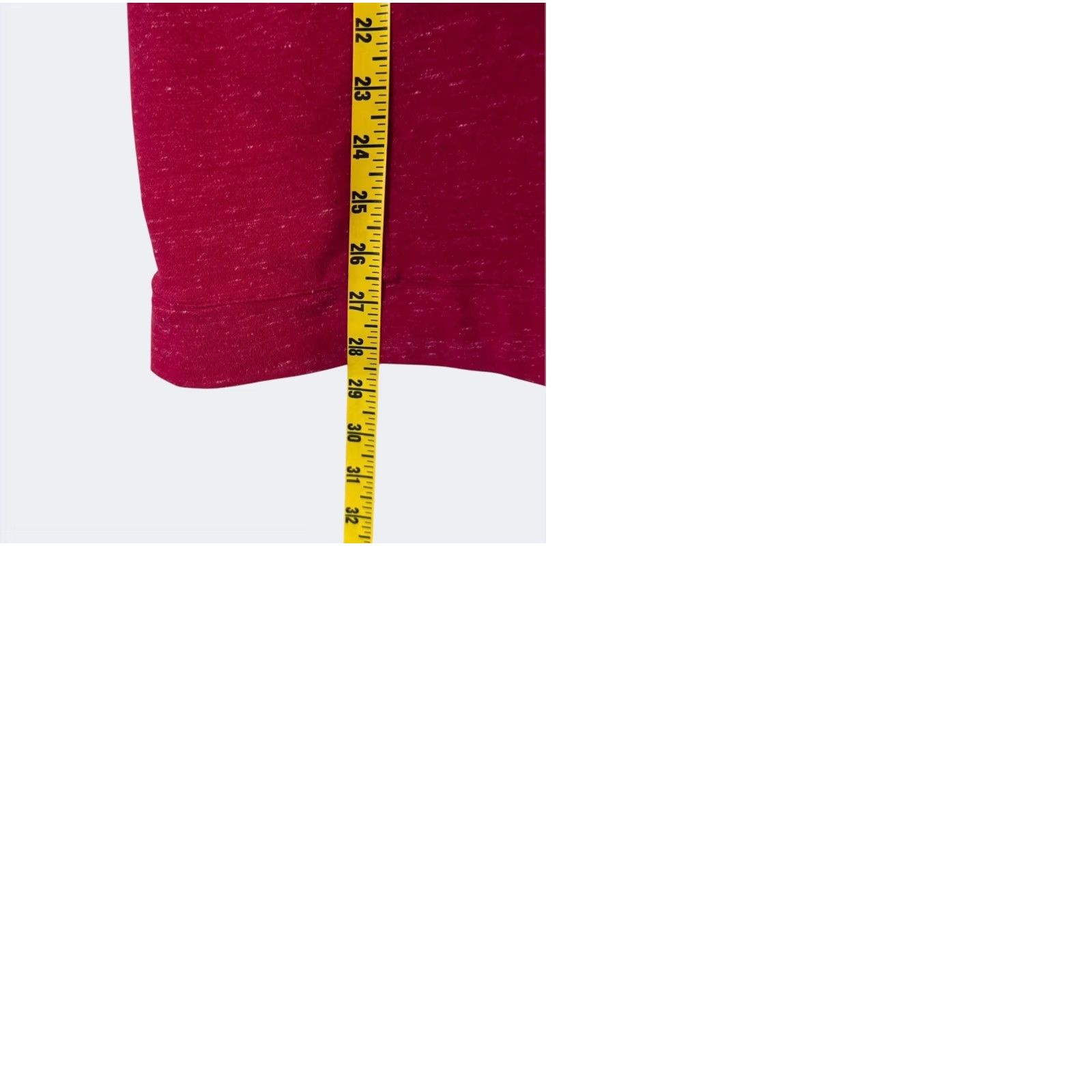 J. Jill VINTAGE J.jill Cowl-Neck Tunic Sweatshirt Red Long-Sleeve Pocket Pullover Women Large Size L / US 10 / IT 46 - 9 Thumbnail