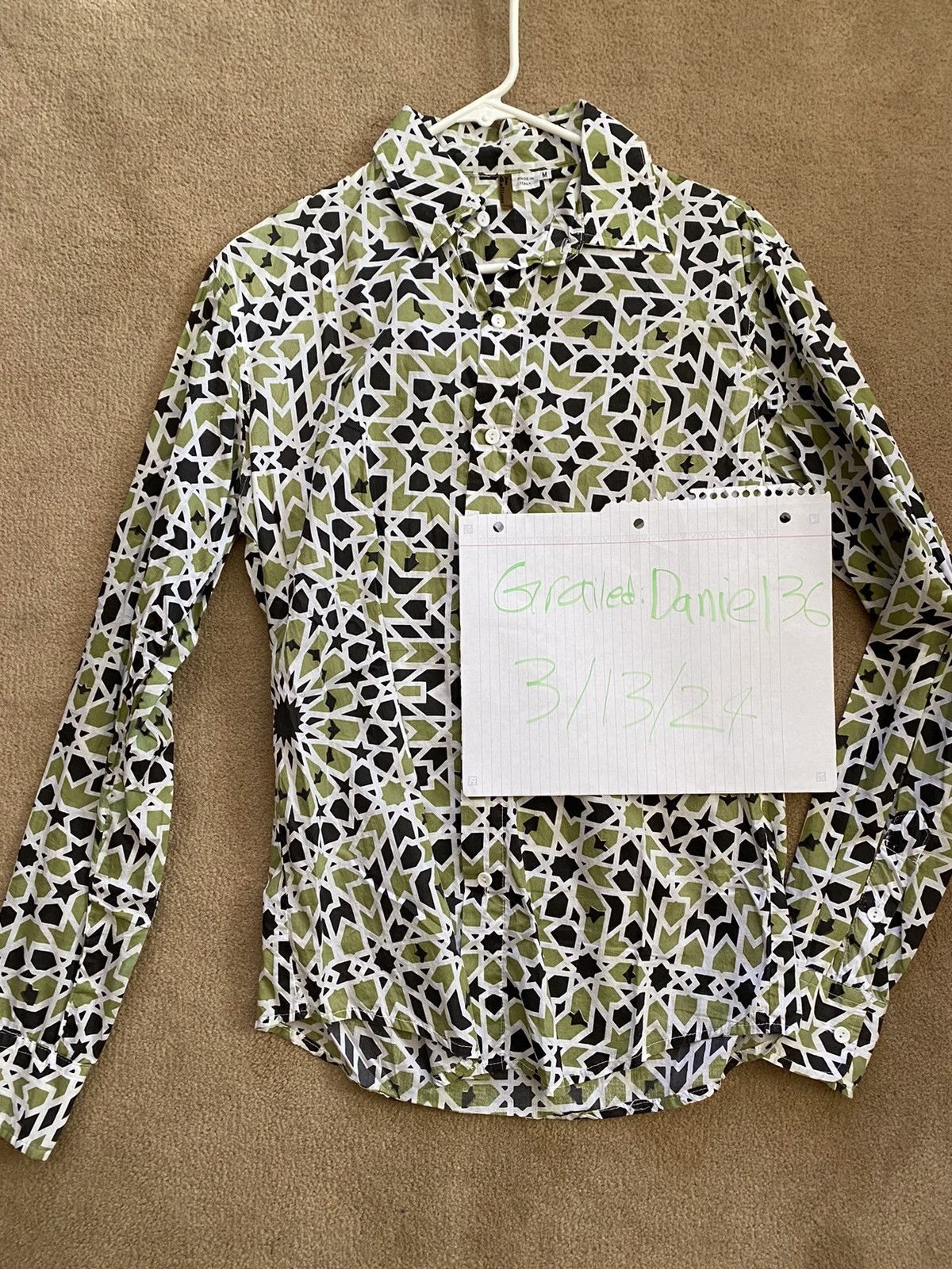John Galliano John Galliano Long Sleeve Dress Shirt Size US M / EU 48-50 / 2 - 4 Thumbnail