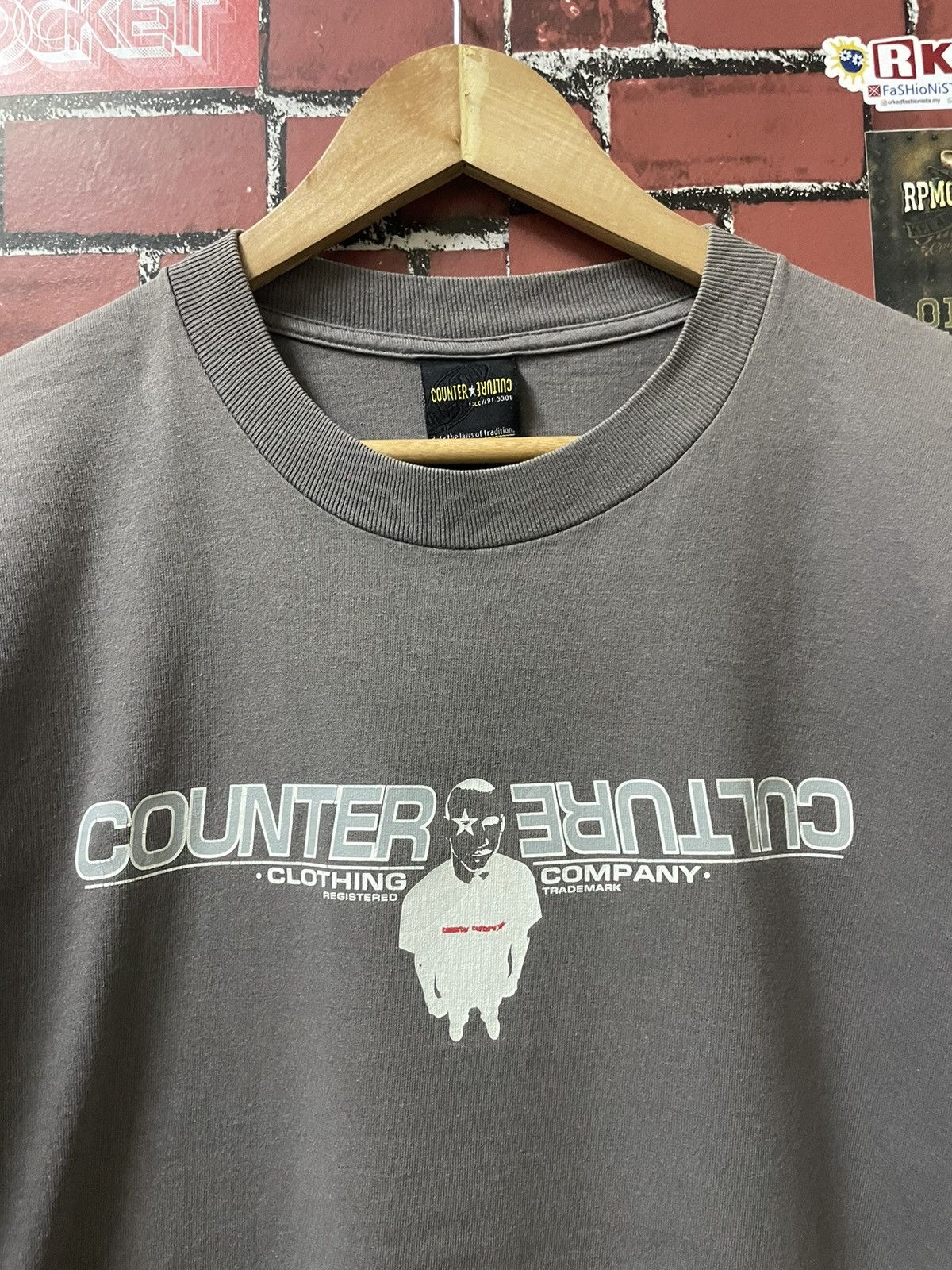Welcome Skateboards VINTAGE COUNTER CULTURE CLOTHING COMPANY SKATE TEE Size US L / EU 52-54 / 3 - 3 Thumbnail