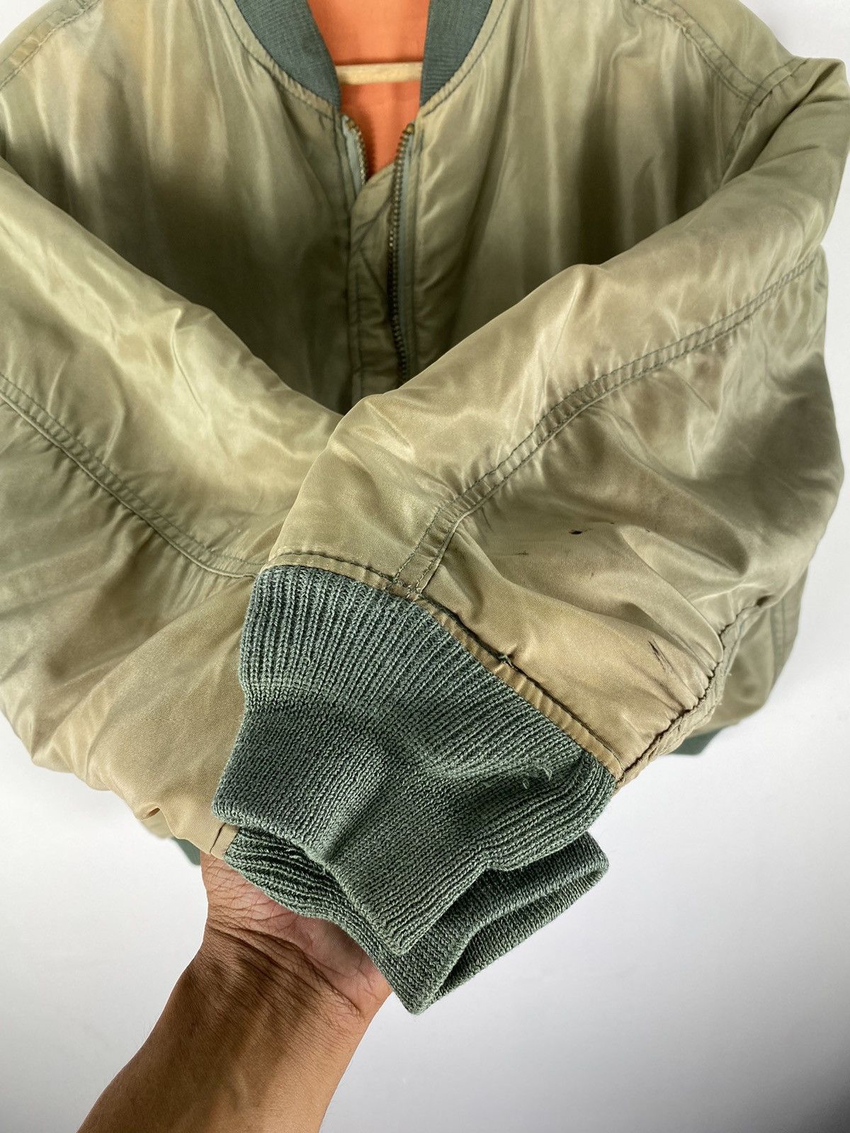 Avirex Vintage 90’s Avirex bomber Jacket Reversible Size US M / EU 48-50 / 2 - 10 Thumbnail
