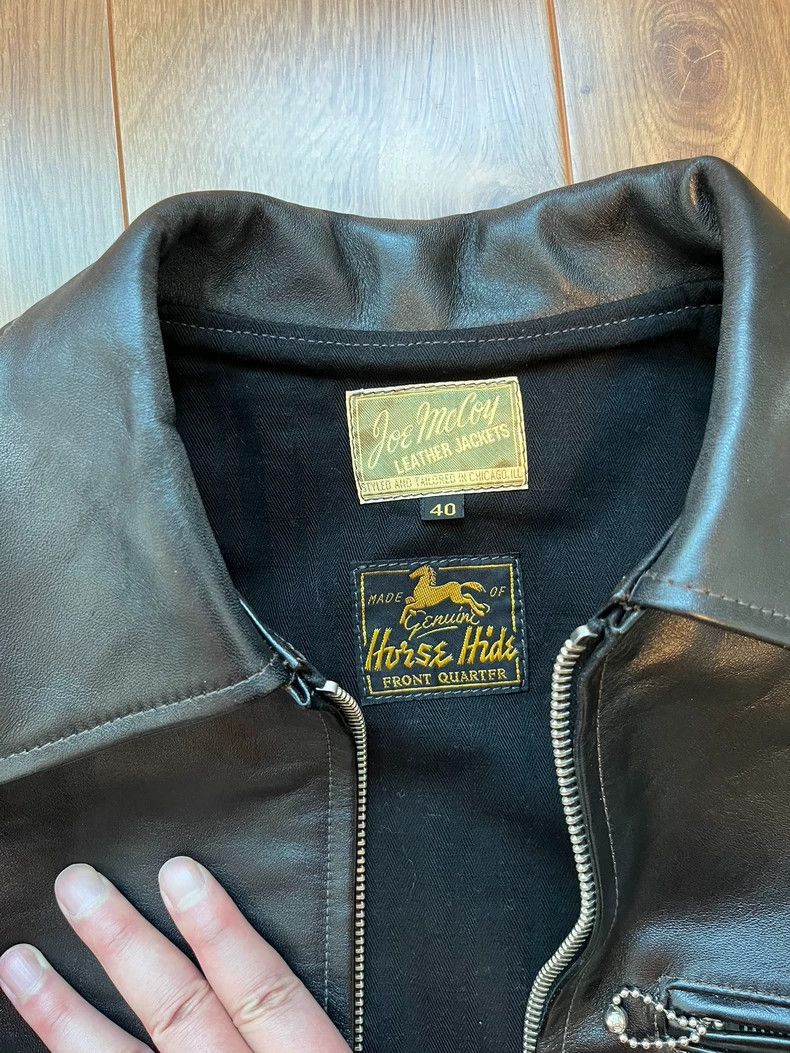 The Real McCoy's The Real McCoy'sClassic leather jacket of model 30s 2504-Ne Size US L / EU 52-54 / 3 - 3 Thumbnail