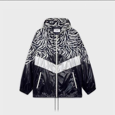 Celine o1bcso1str0924 Jacket Wit Nylon Coating in Black/White Size US S / EU 44-46 / 1 - 1 Thumbnail