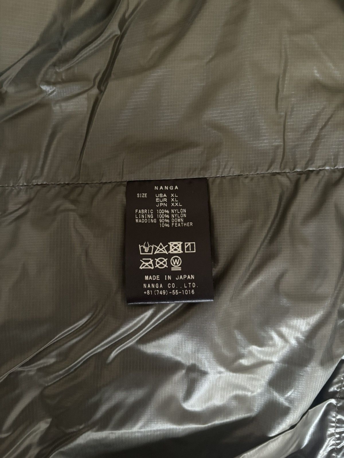 Brain Dead × NANGA NANGA X Brain Dead Organic Puffer Jacket Size US XL / EU 56 / 4 - 4 Thumbnail