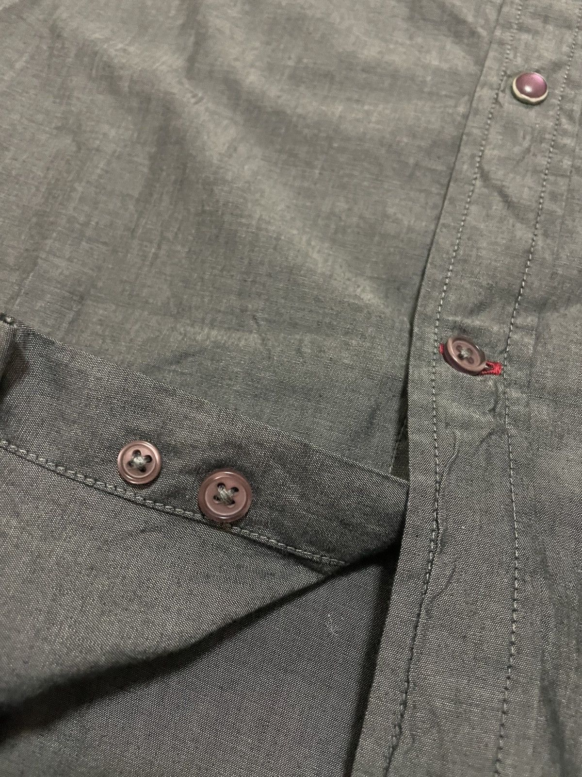 Guess Man Gray Guess Button Up Tshirt Praisly Design Size US L / EU 52-54 / 3 - 9 Thumbnail