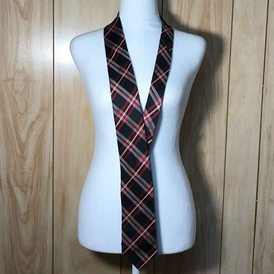 Ivy Crew Ivy Crew Vintage Plaid Classic Necktie Size ONE SIZE - 2 Thumbnail
