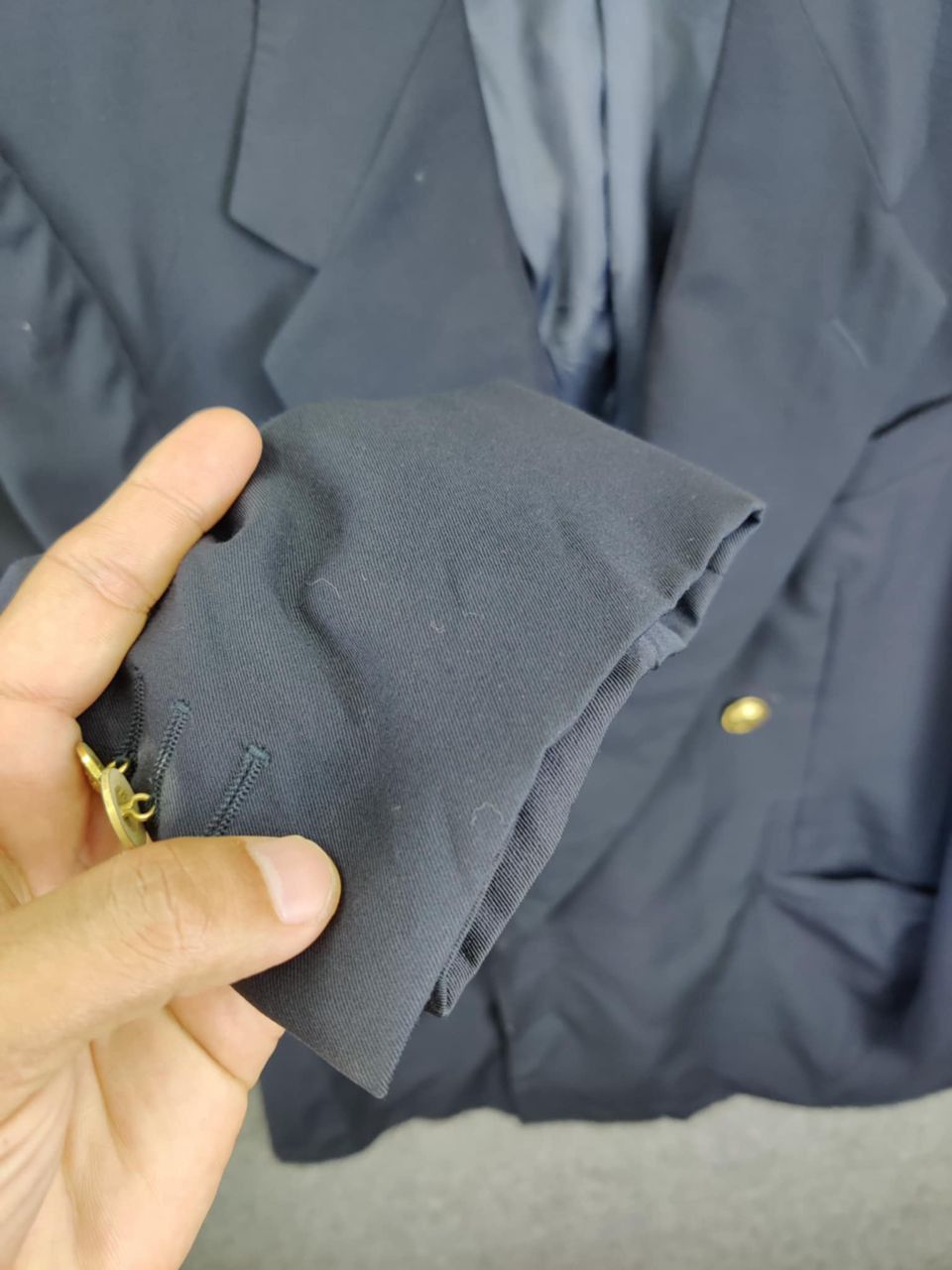 Versace Vintage Gianni Versace Couture Double Breasted Blazer Size US L / EU 52-54 / 3 - 13 Thumbnail