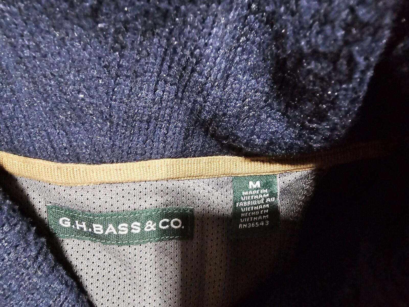 Designer G.H. BASS Service Workwear Cowl Button Neck Sweatshirt M Size US M / EU 48-50 / 2 - 5 Thumbnail