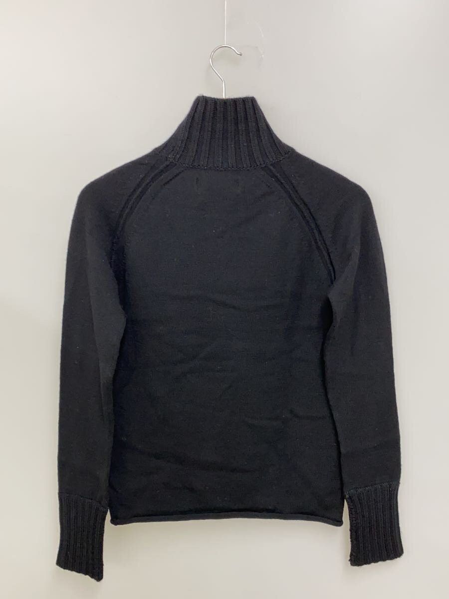 Yohji Yamamoto Turtleneck Ribbed Raglan Wool Knit Sweater Size US M / EU 48-50 / 2 - 2 Thumbnail