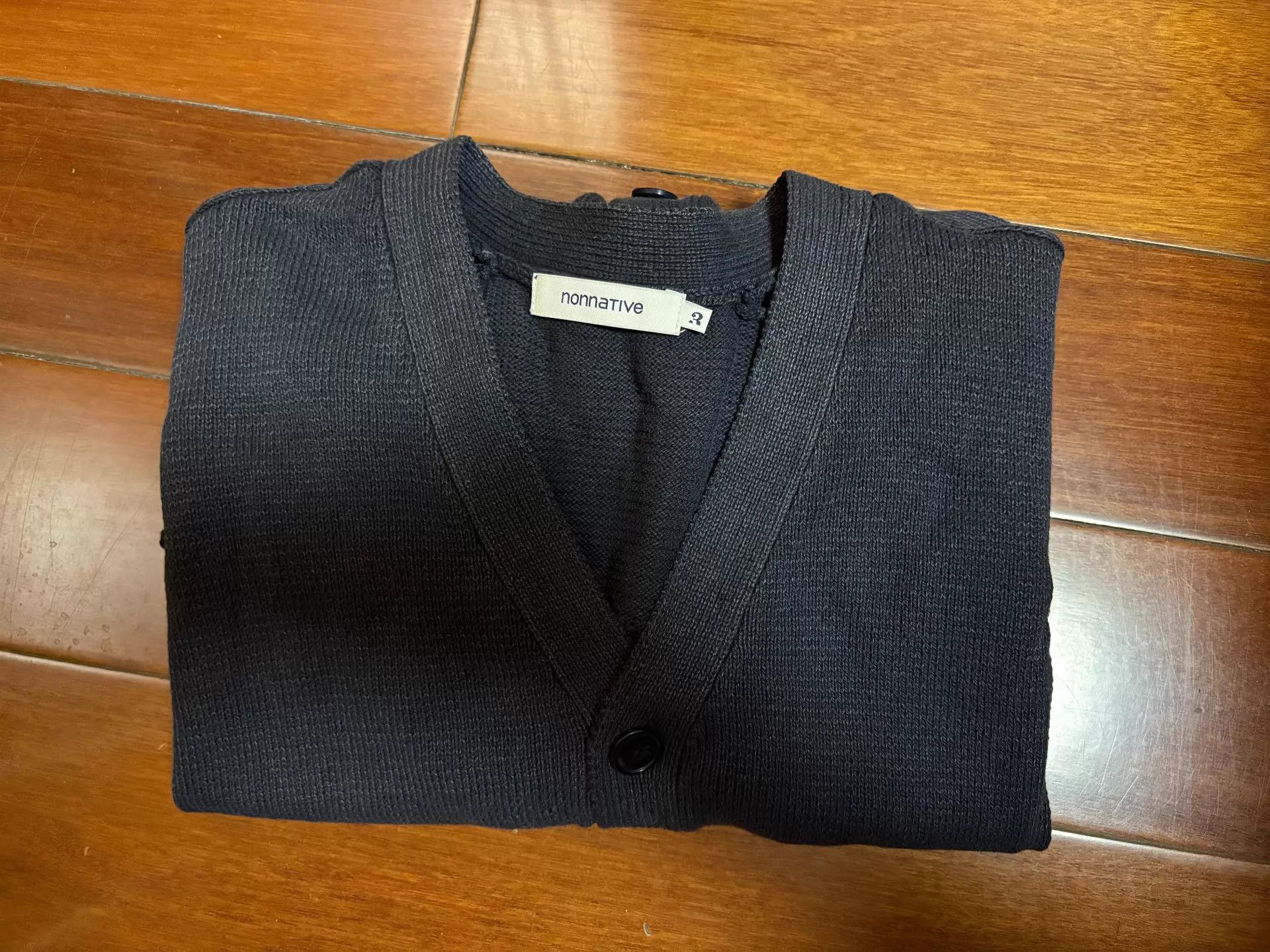 Nonnative nonnative DWELLER COTTON YARN CARDIGAN 25SS iron grey 3 Size US L / EU 52-54 / 3 - 6 Thumbnail
