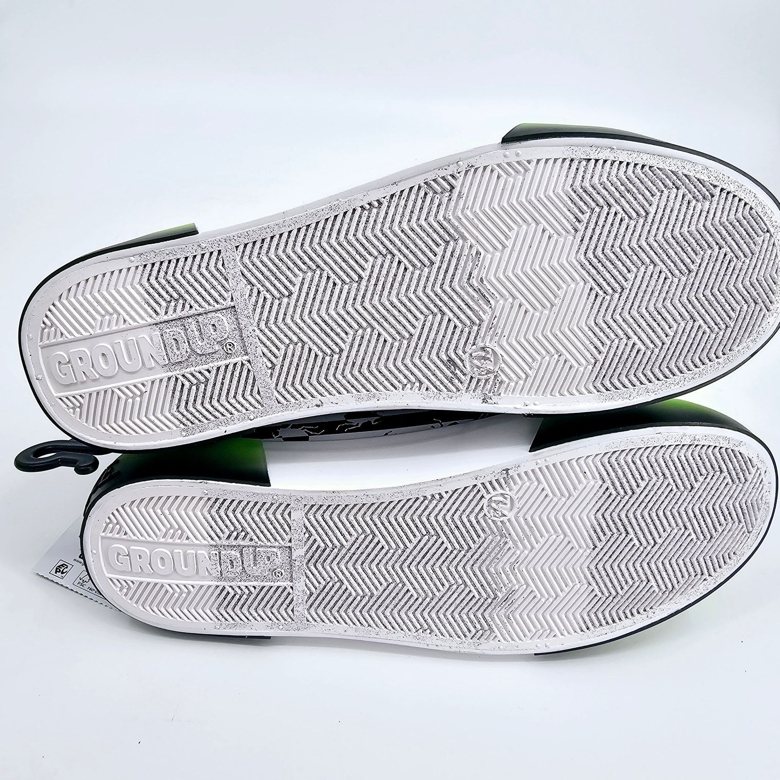 Warner Bros BEETLEJUICE Green Black White Striped High Top Sneaker 7.5 Size US 7.5 / IT 37.5 - 5 Thumbnail