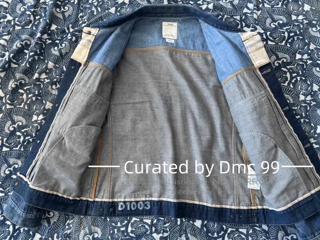 Visvim Visvim D1003 Blanket Denim ICT Jacket . Size US XL / EU 56 / 4 - 2 Thumbnail