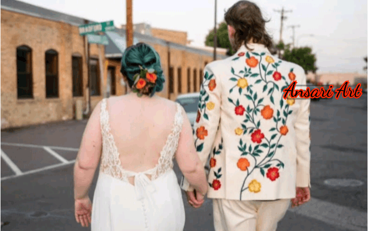 Designer Men 2Pc Western Wedding Cocktail Prom Outfits Size 42L - 5 Thumbnail