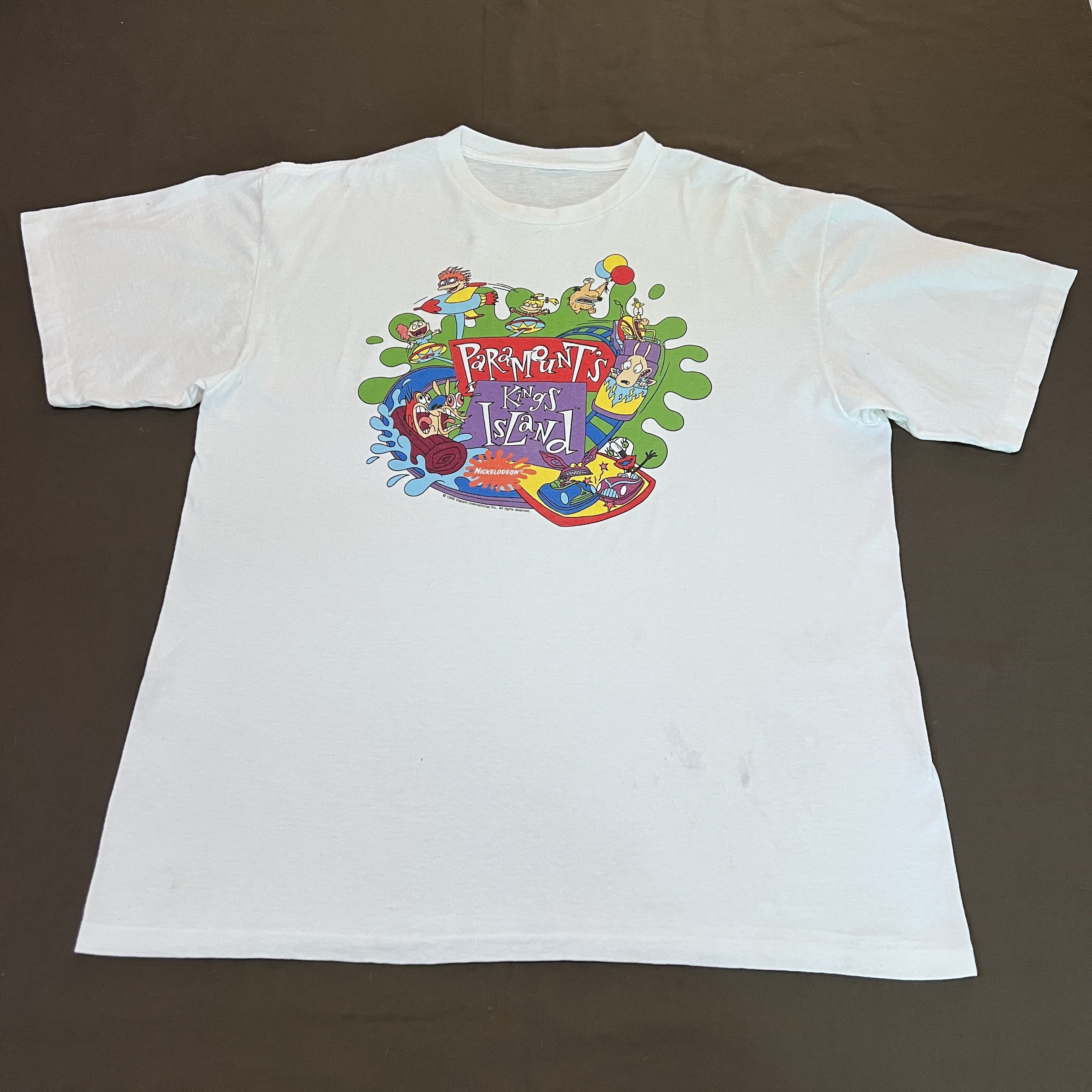 Cartoon Network × Nickelodeon × Vintage Vintage 90s 1996 Nickelodeon Promo Tee XL Size US XL / EU 56 / 4 - 2 Thumbnail