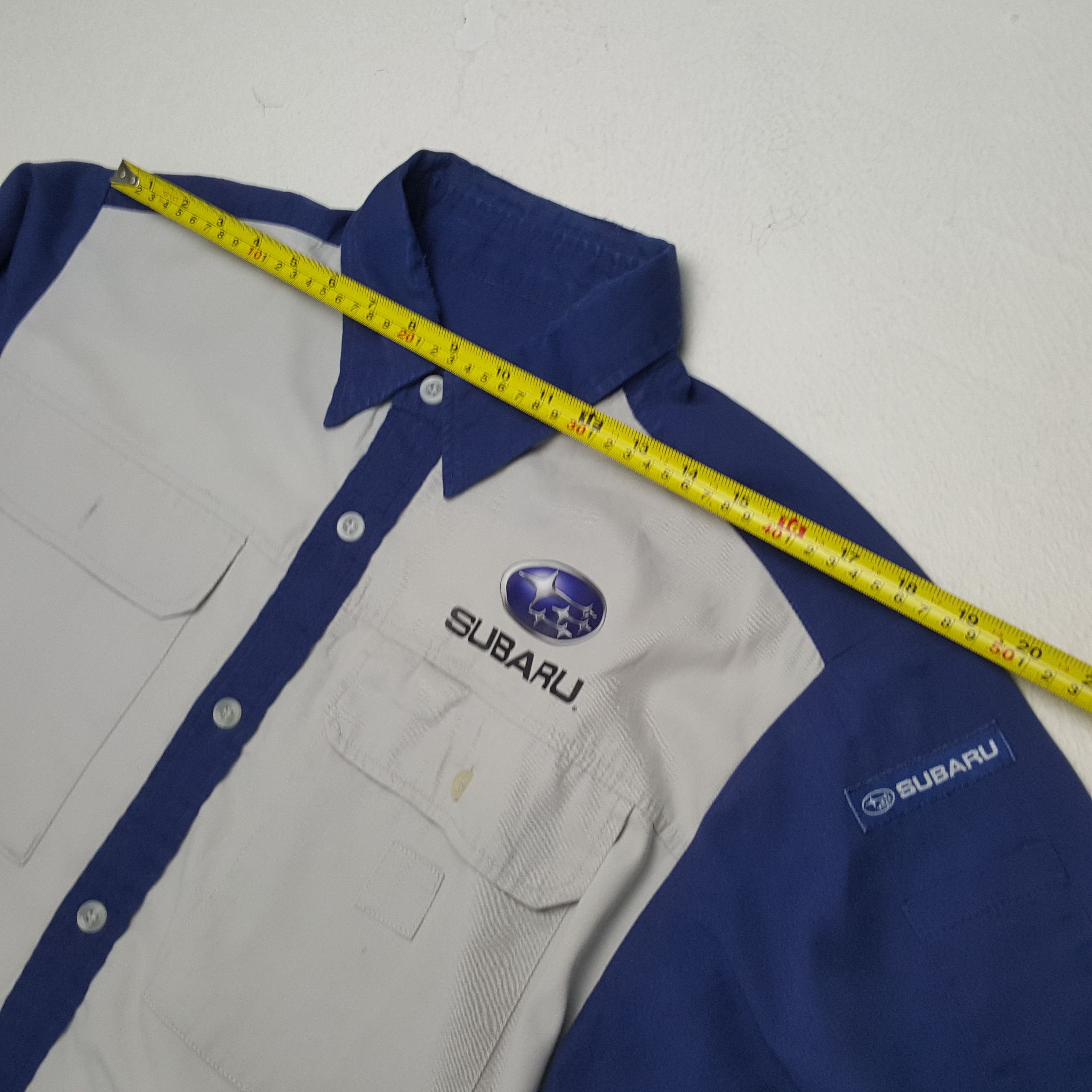Vintage SUBARU Japanese Motorsports Custom Art Shirt Jacket Size US L / EU 52-54 / 3 - 5 Thumbnail