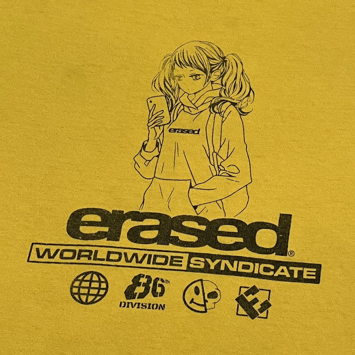 Erased Project Erased Project Worldwide Syndicate Anime Girl 1/1 Logo Tee Size US M / EU 48-50 / 2 - 3 Thumbnail