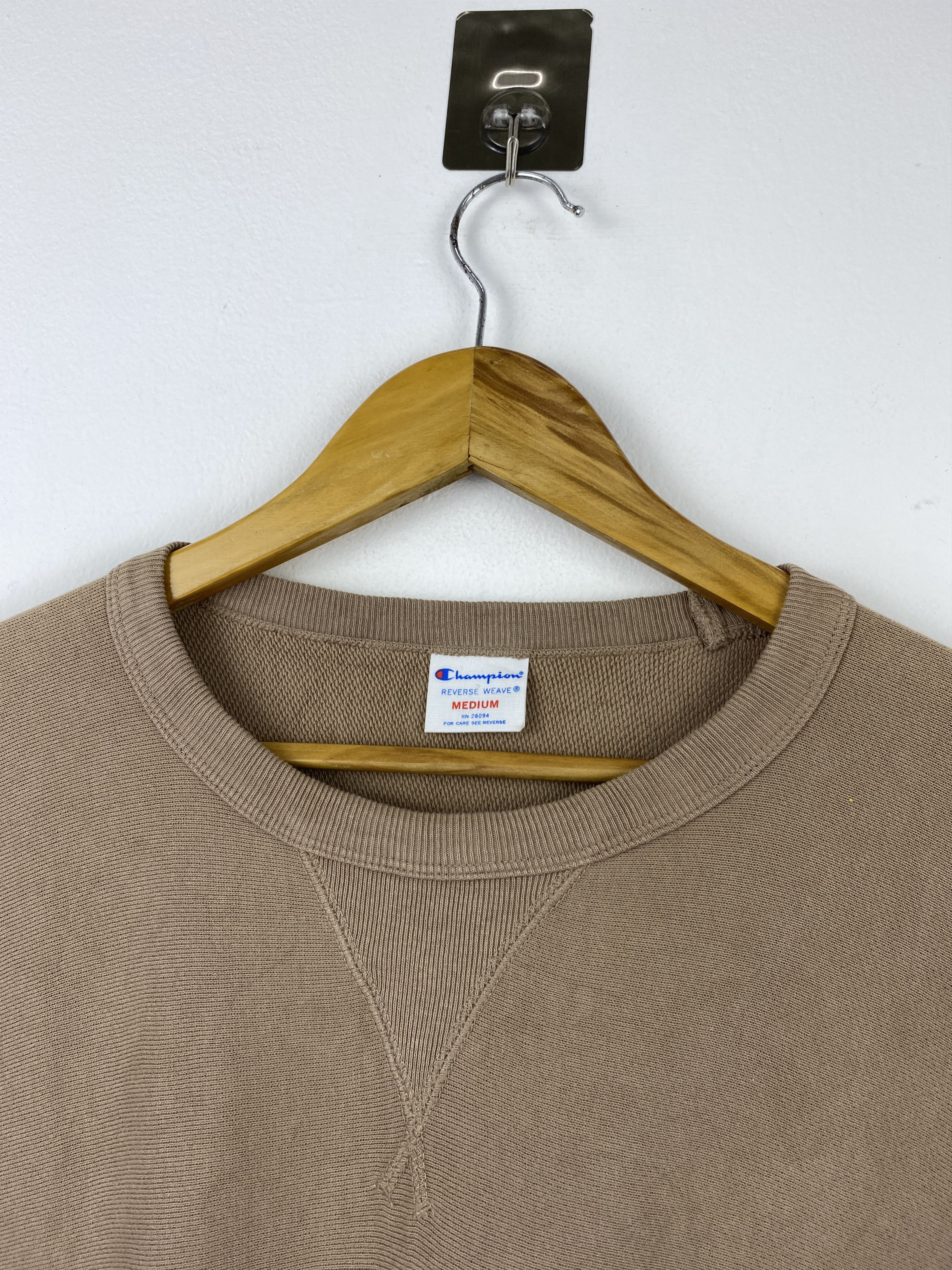 Champion Vintage Champion Plain Pullover Crewneck Sweatshirt SH0510 Size US M / EU 48-50 / 2 - 9 Thumbnail