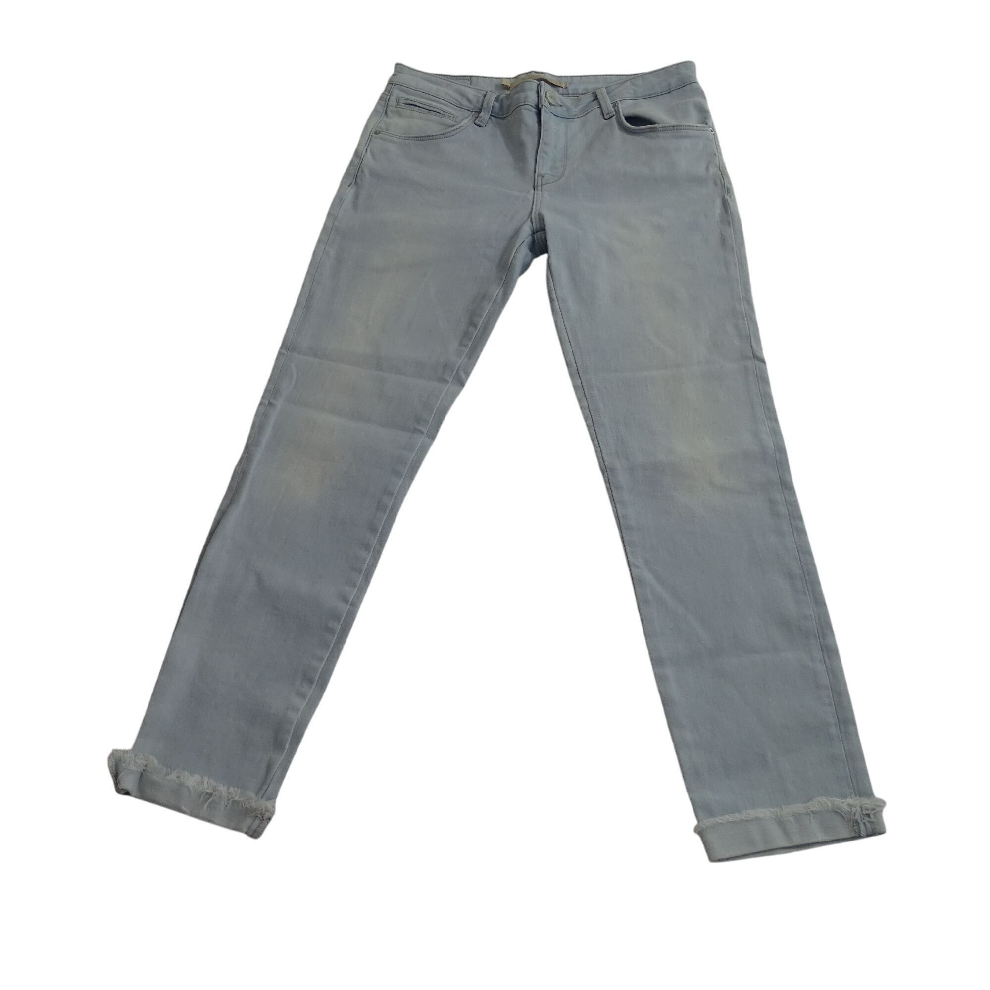 Zara Zara Woman Premium Denim Jeans Slim Light Wash Blue Size 8 Size 30" / US 8 / IT 44 - 1 Thumbnail