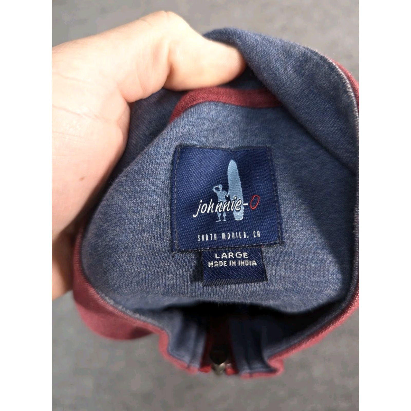 johnnie-O johnnie-O Pullover Shirt 1/4-Zip Mens L Red Knit 1/4 Zip Logo Vintage: No Classic Beach preppy Sports Size US L / EU 52-54 / 3 - 3 Thumbnail