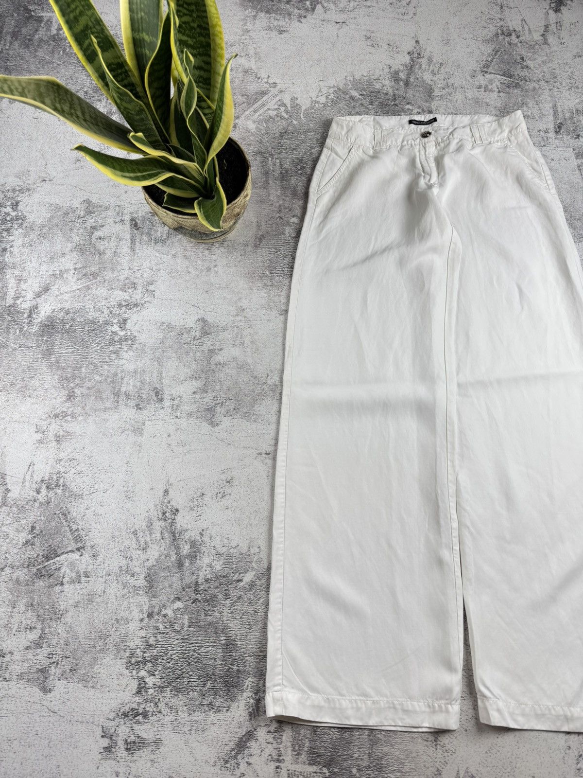 Versace Jeans Couture Versace VJC Over Wide Leg Baggy Classic 00s Pants Trousers Size 30" / US 8 / IT 44 - 2 Thumbnail