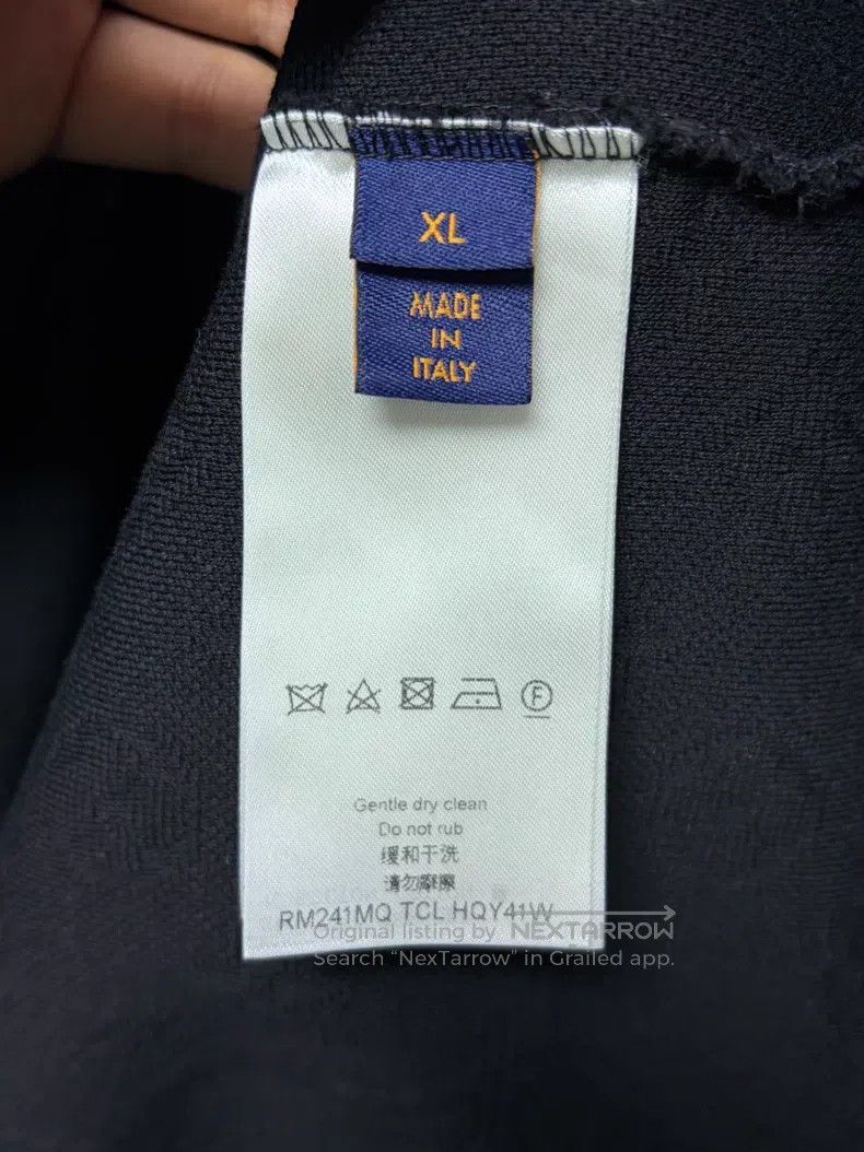 Louis Vuitton Louis Vuitton black short sleeves Size US XL / EU 56 / 4 - 4 Thumbnail