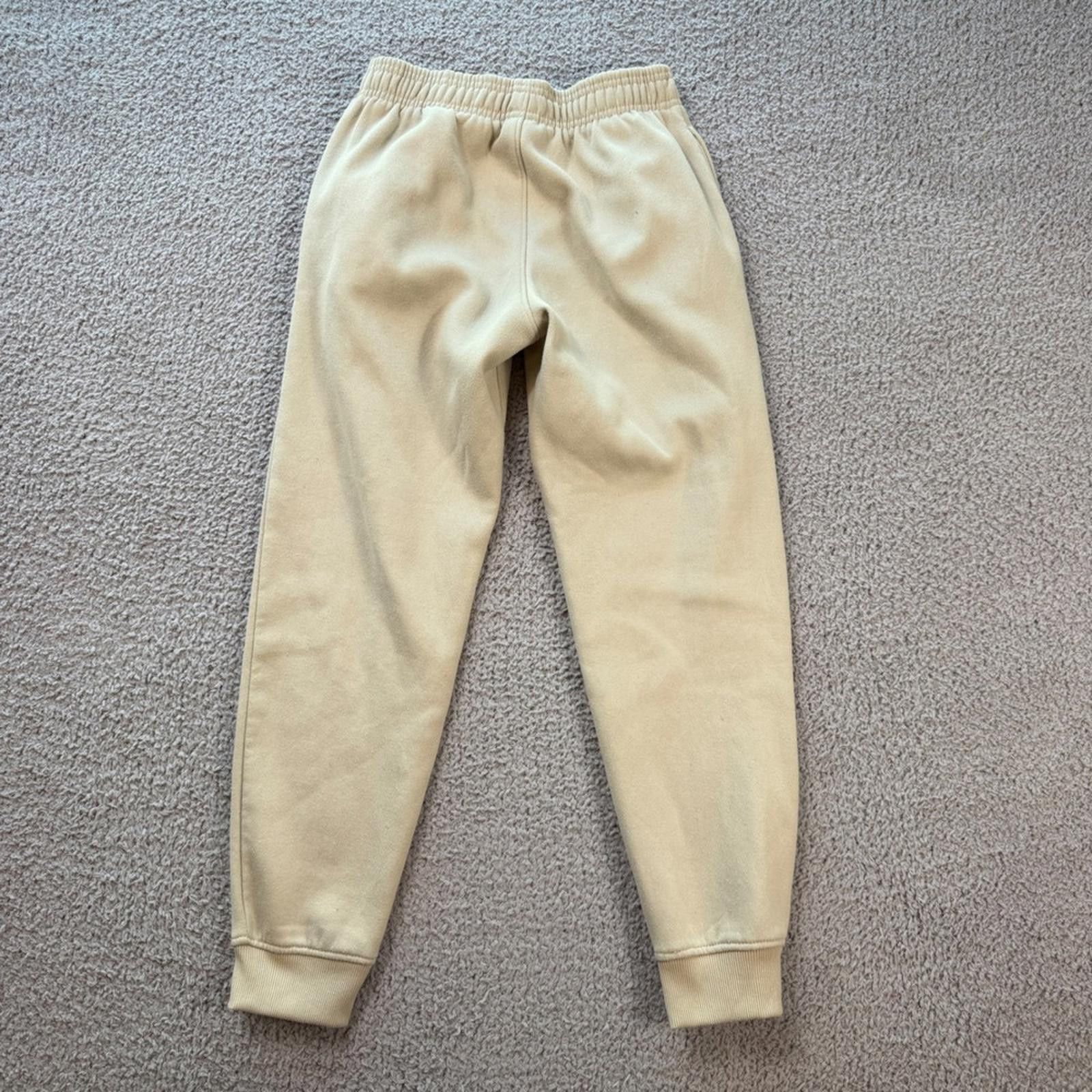 NFL NFL Boys Tan Fleece Lined Joggers Sweatpants Size 10-12 Size US 30 / EU 46 - 2 Thumbnail