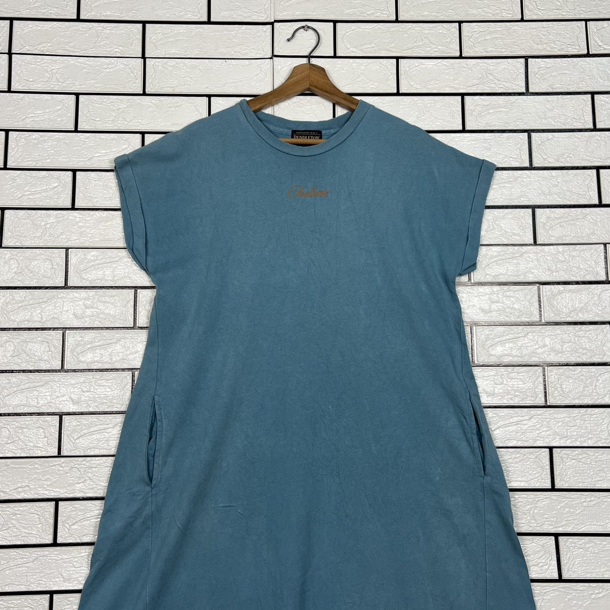 Pendleton PENDLETON X BEAMS Navajo Logo Women Long Shirt #4238-C193 Size ONE SIZE - 8 Thumbnail