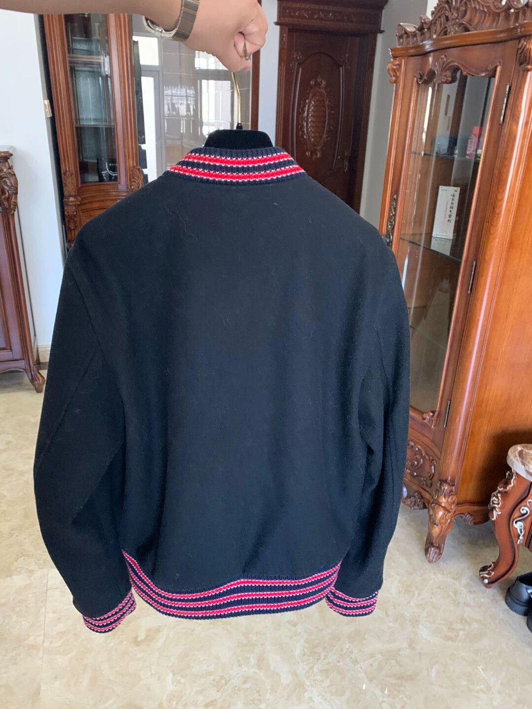 Gucci Gucci Jacket 48 Wool Bee Embroidery Silk Lining Size US M / EU 48-50 / 2 - 3 Thumbnail