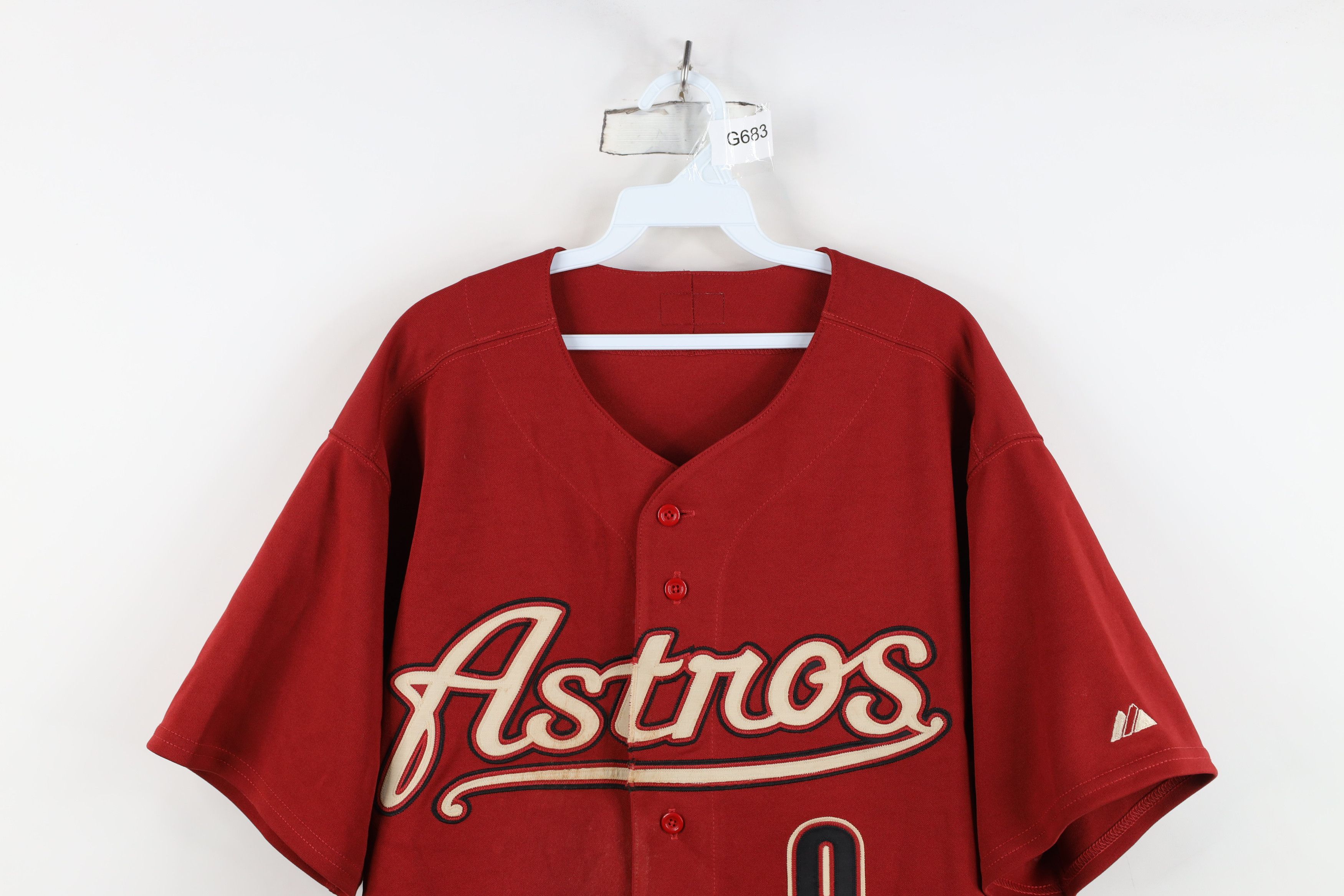 Majestic Vintage 90s Majestic Houston Astros Baseball Jersey USA Size US XXL / EU 58 / 5 - 2 Thumbnail