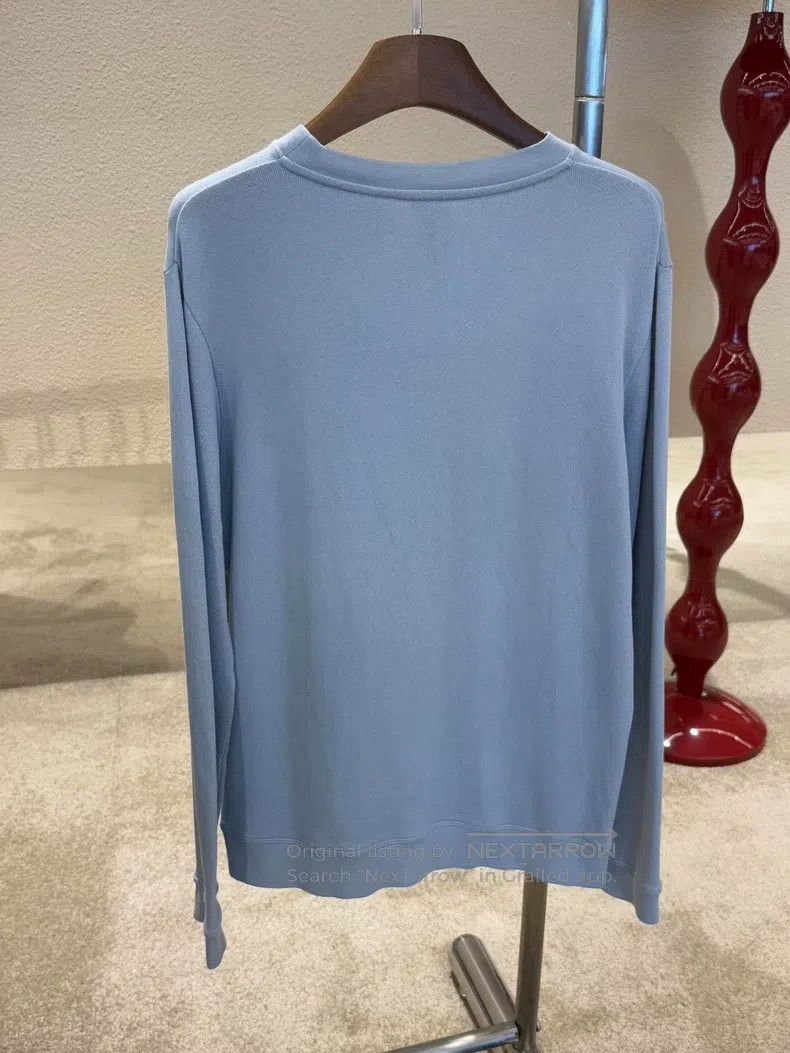 Loewe Loewe Sky Blue Embroidered Sweatshirt Size M / US 6-8 / IT 42-44 - 2 Thumbnail