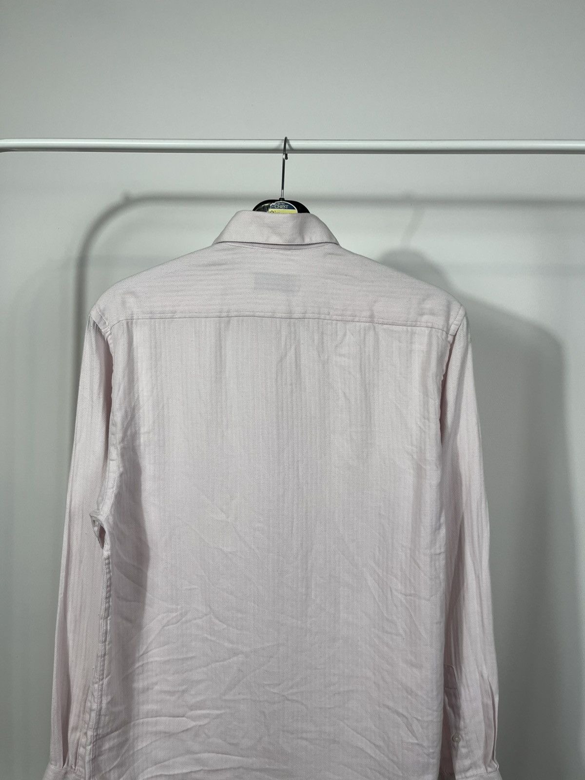 Yves Saint Laurent Yves Saint Laurent Pour Homme Pink Shirt Size M Size US M / EU 48-50 / 2 - 13 Thumbnail