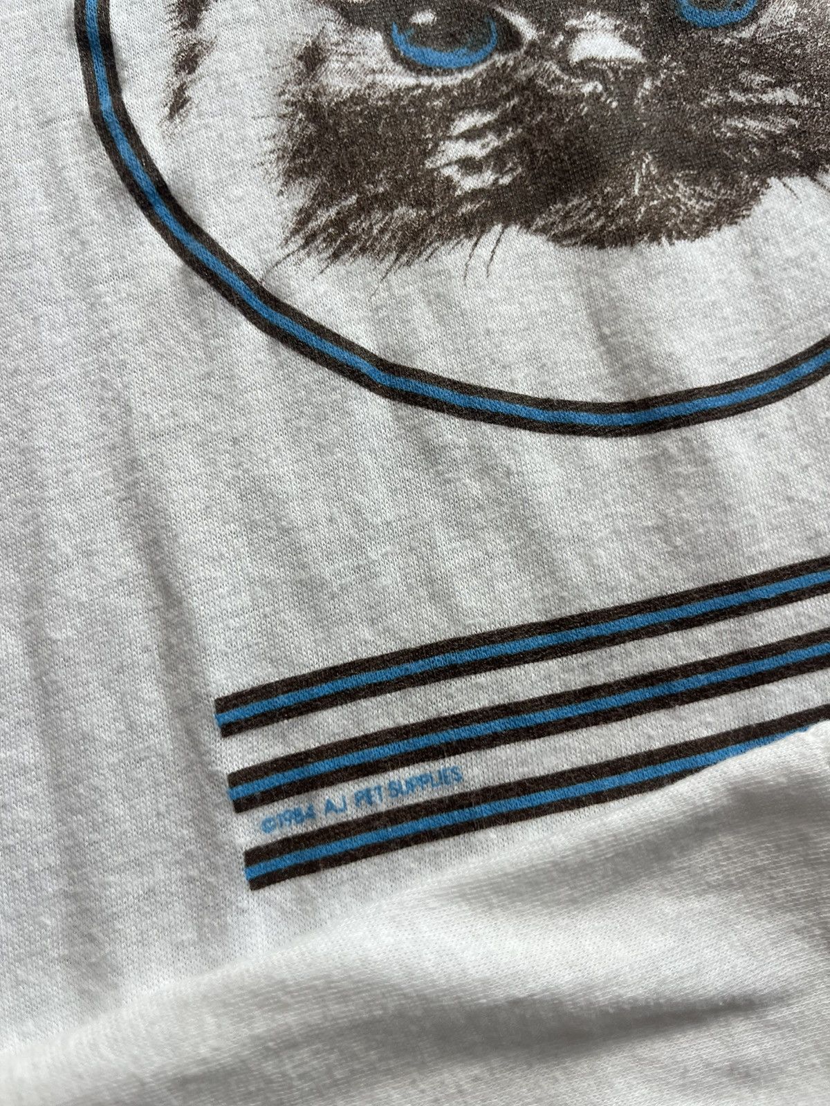 Arts & Science Vintage HIMALAYAN CAT 1984’s Tshirt Size US XL / EU 56 / 4 - 6 Thumbnail