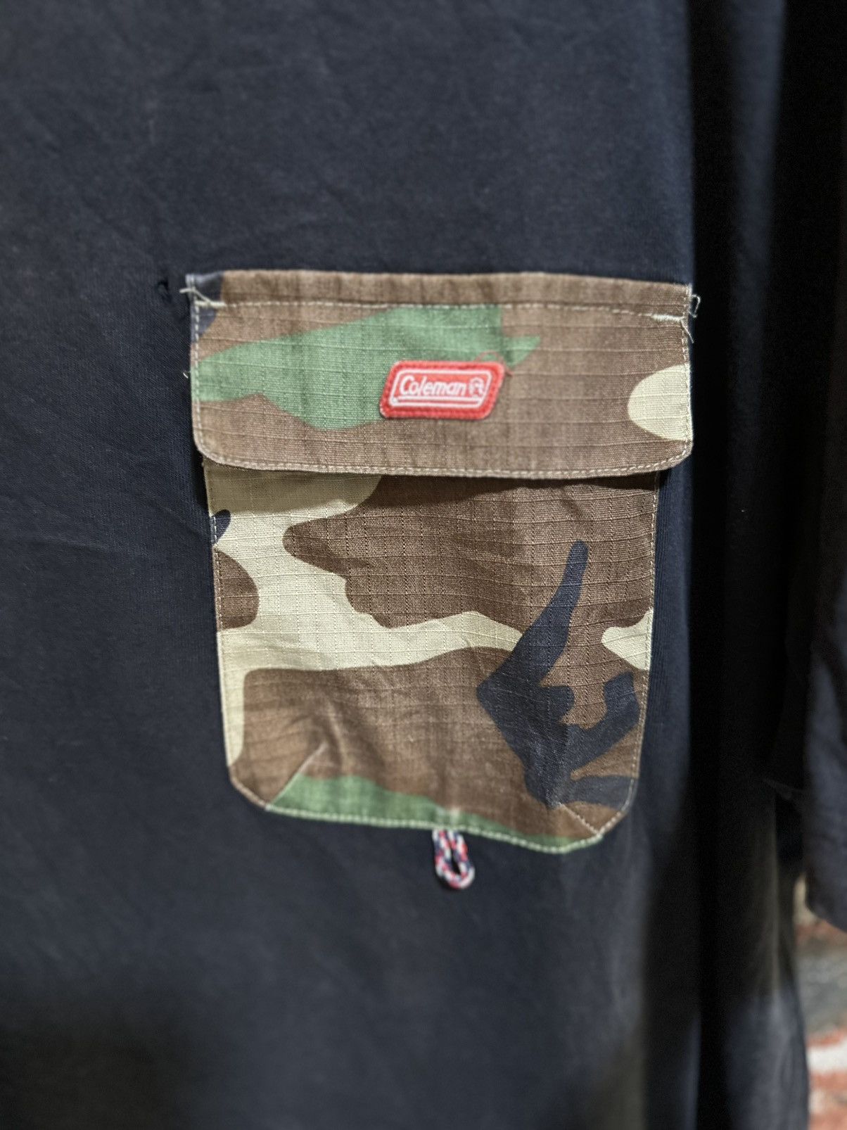 Coleman Thrashed Coleman Pocket Tee Camo Faded Tee Size US XXL / EU 58 / 5 - 2 Thumbnail