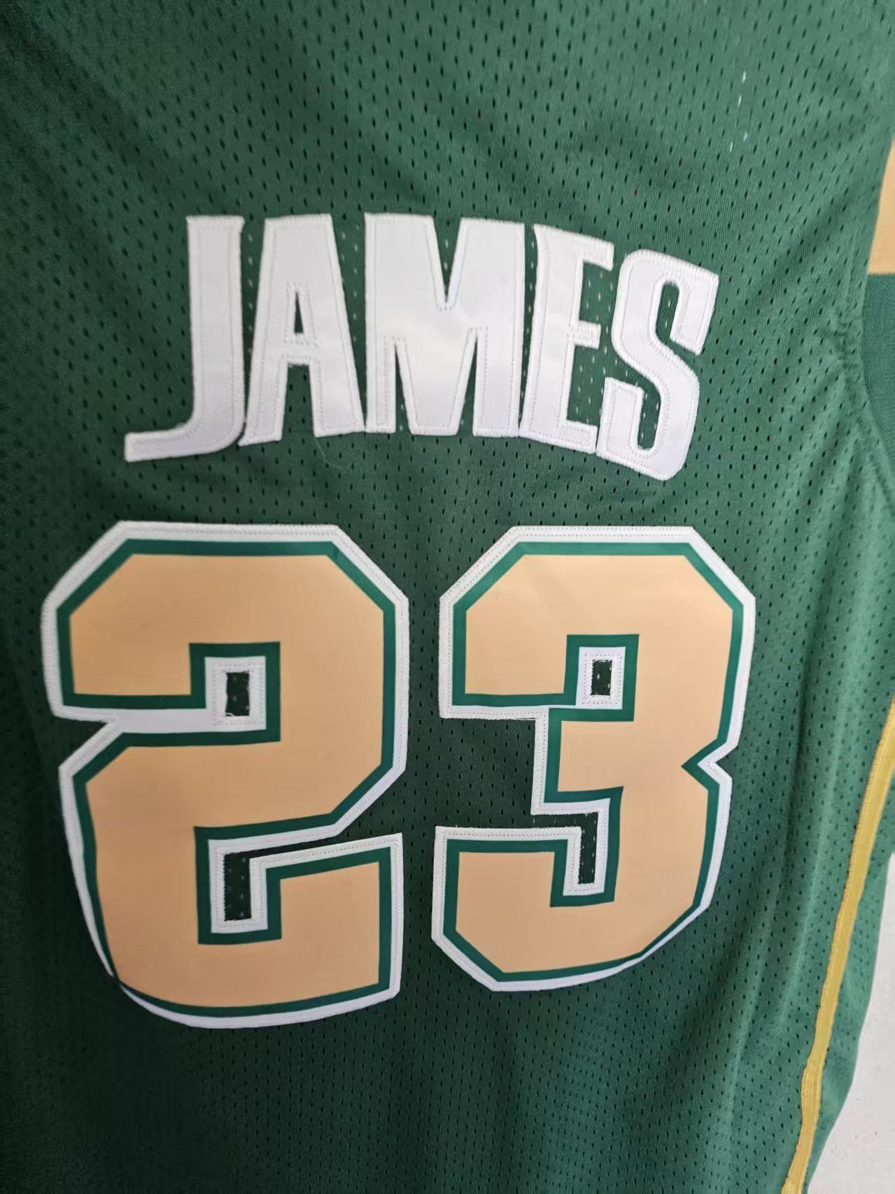 NBA Irish #23 LeBron James Jersey Small Green Size US S / EU 44-46 / 1 - 4 Thumbnail